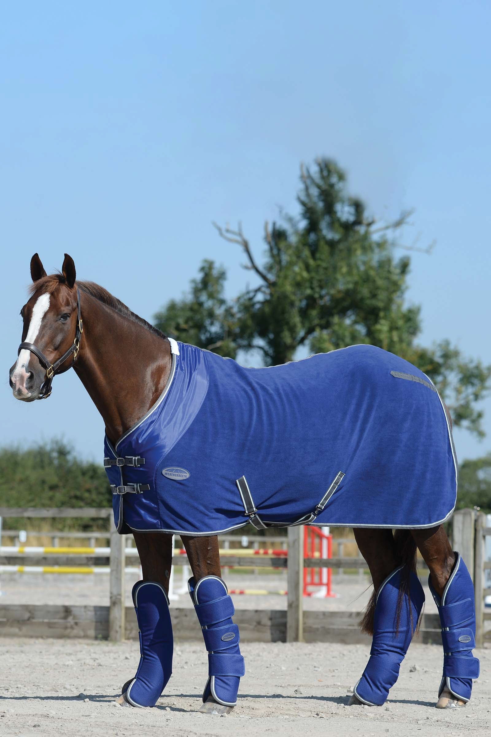 Weatherbeeta 1200D långa transportskydd med bred flik Leg Protection & Hoof Protection for Horses
