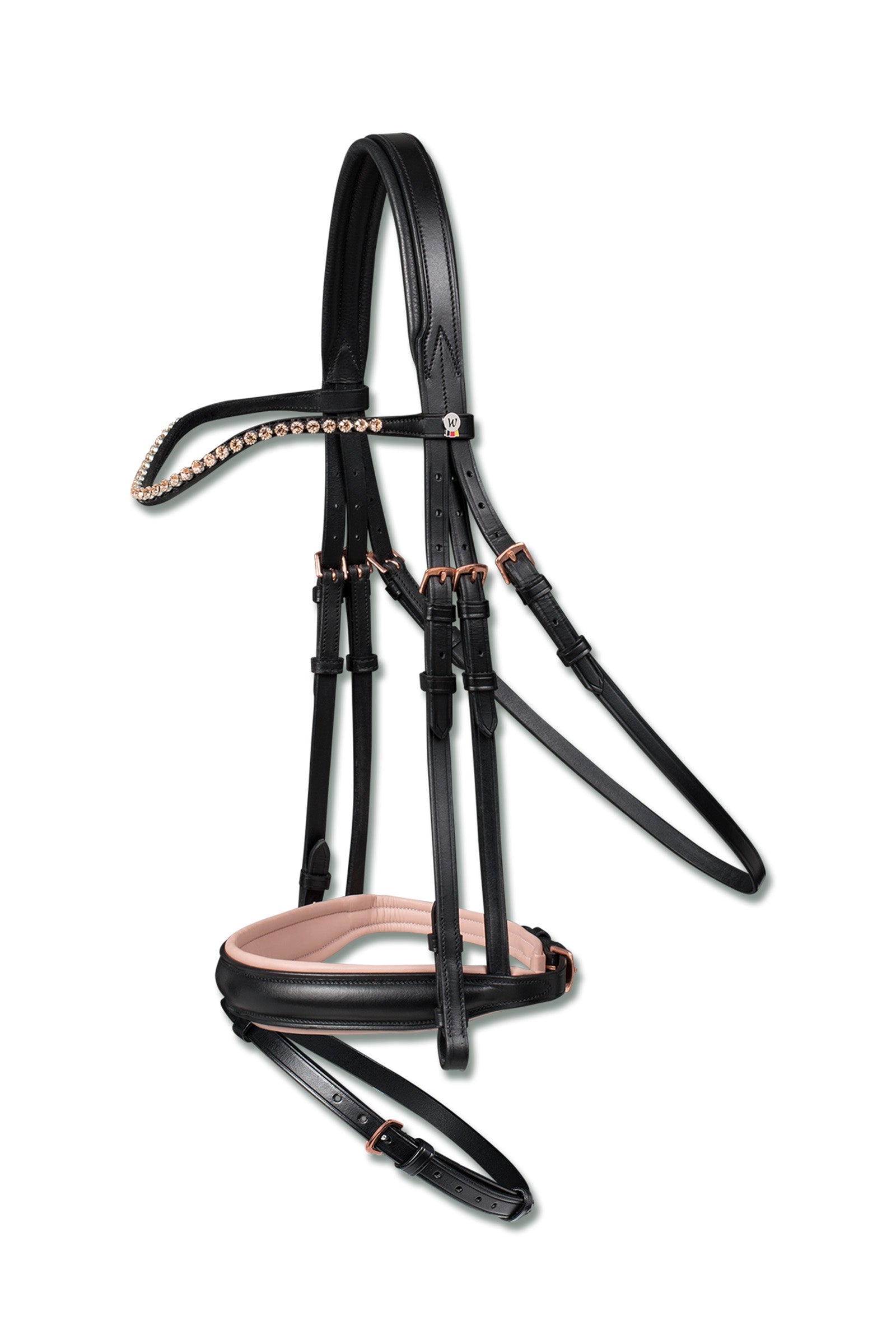 Waldhausen X-Line Bridle Rosé Träns & Tyglar