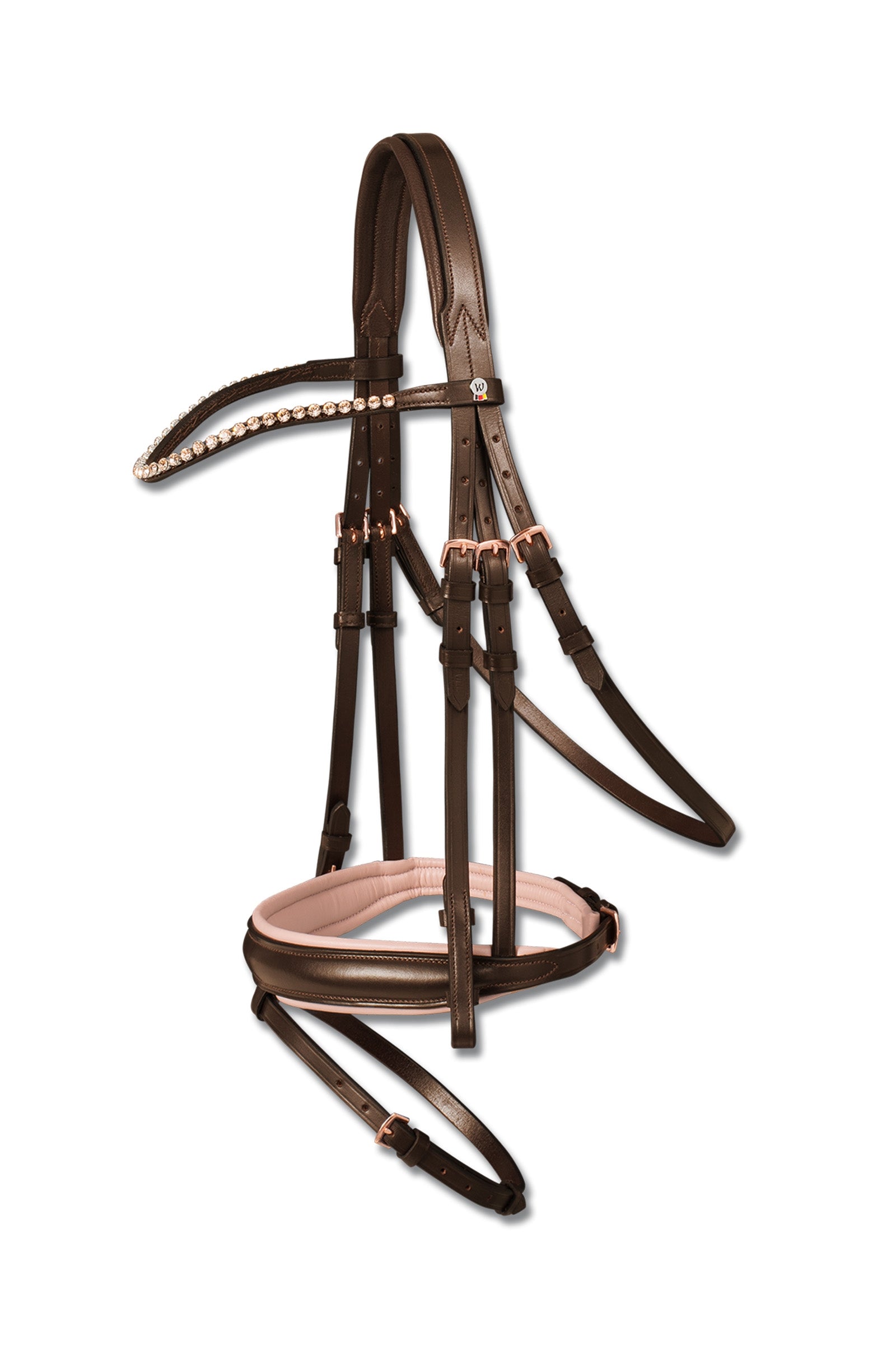 Waldhausen X-Line Bridle Rosé Träns & Tyglar