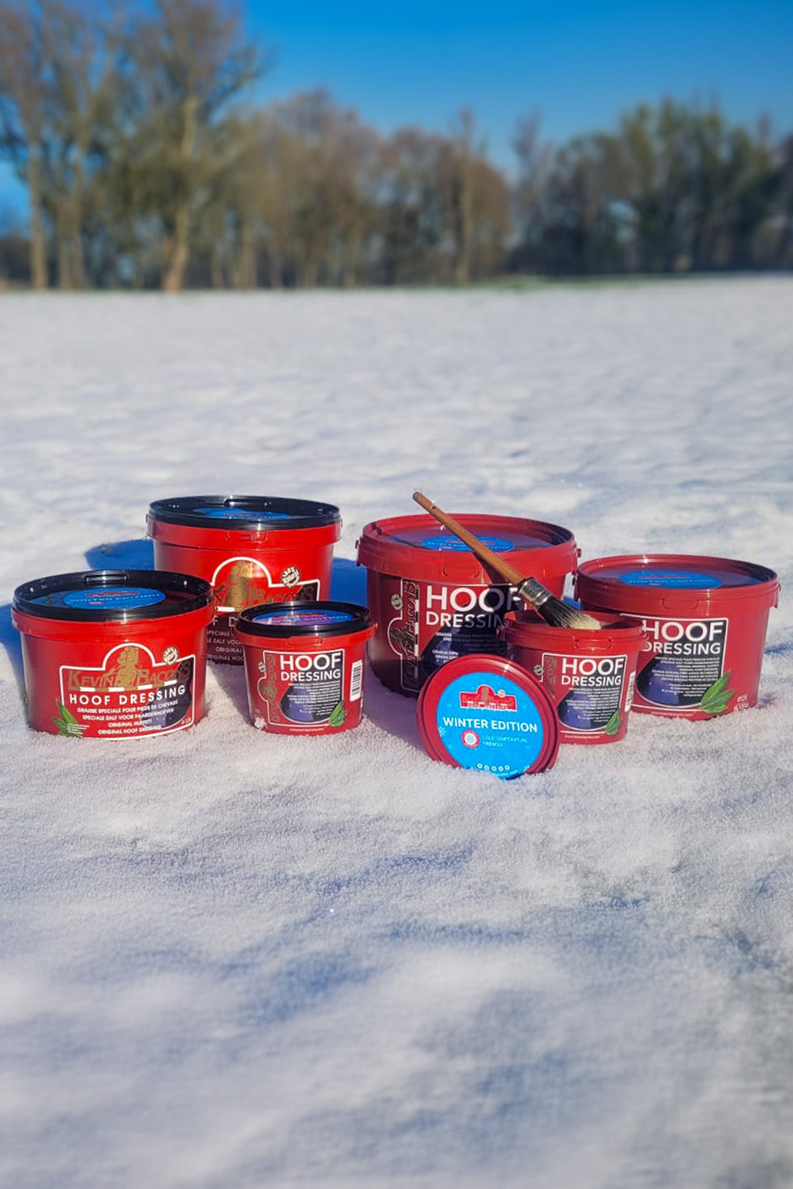 Kevin Bacon´s Kevin Bacon's Hoof Dressing Winter Black, 1000 ml Horse Health Care
