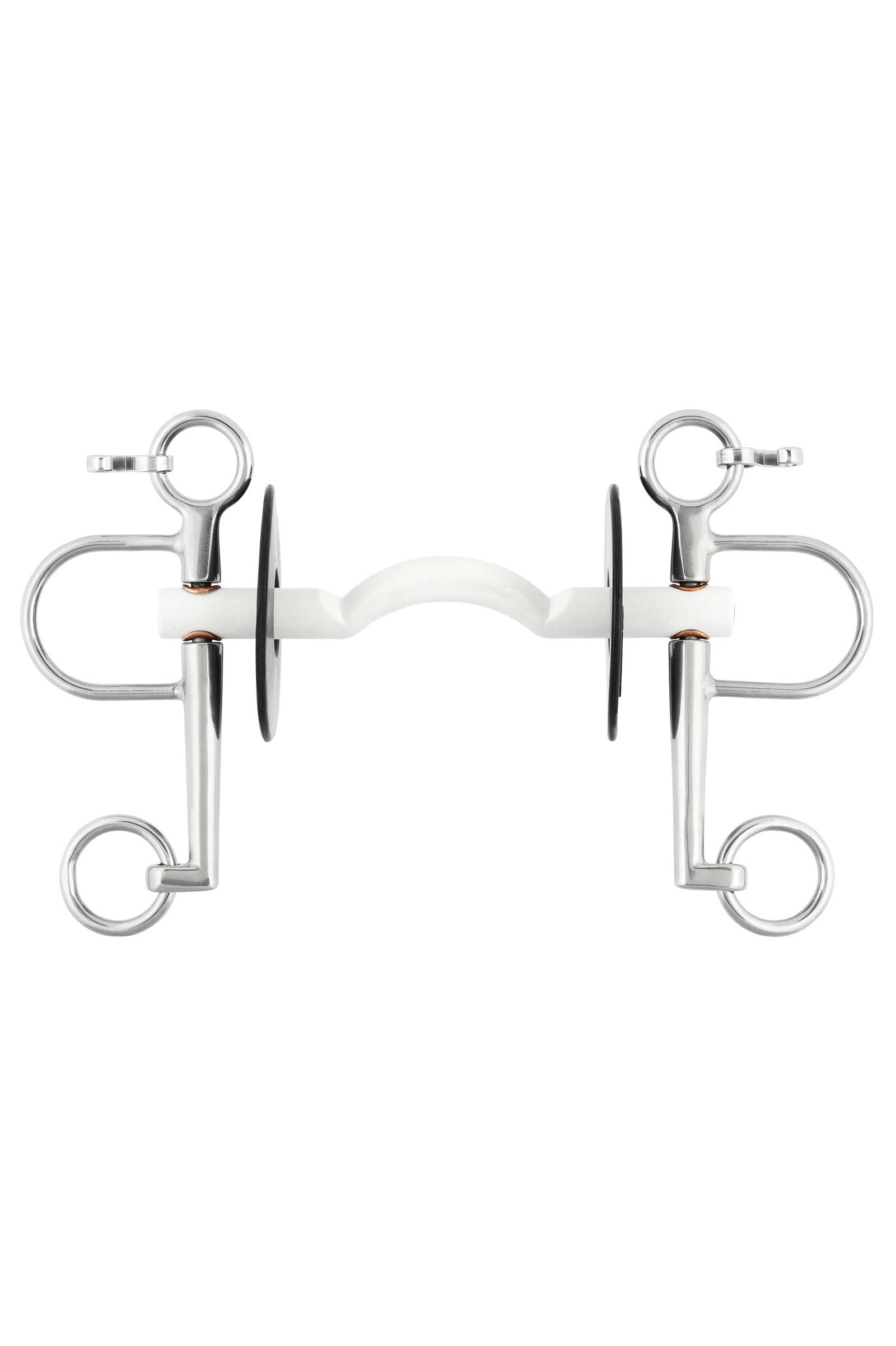 Sprenger Nathe Pelham Hard Mullen Mouth med port, 15 mm, 7 cm skaft Bett