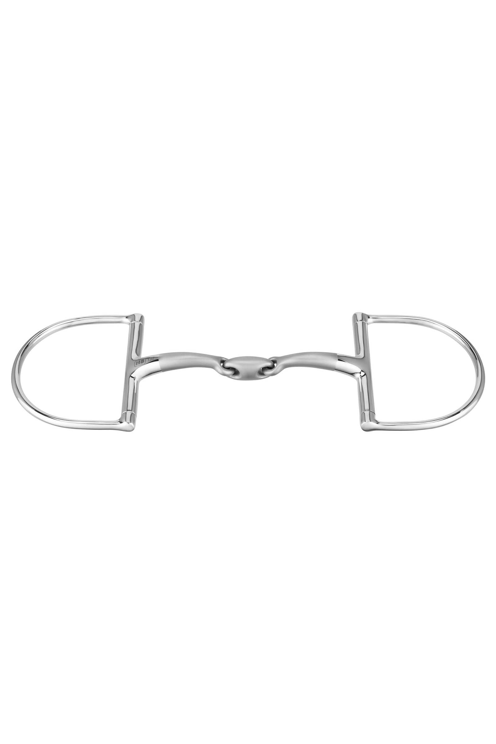 Sprenger Satinox Double Jointed D-Ring Snaffle, 14mm Horse Bits