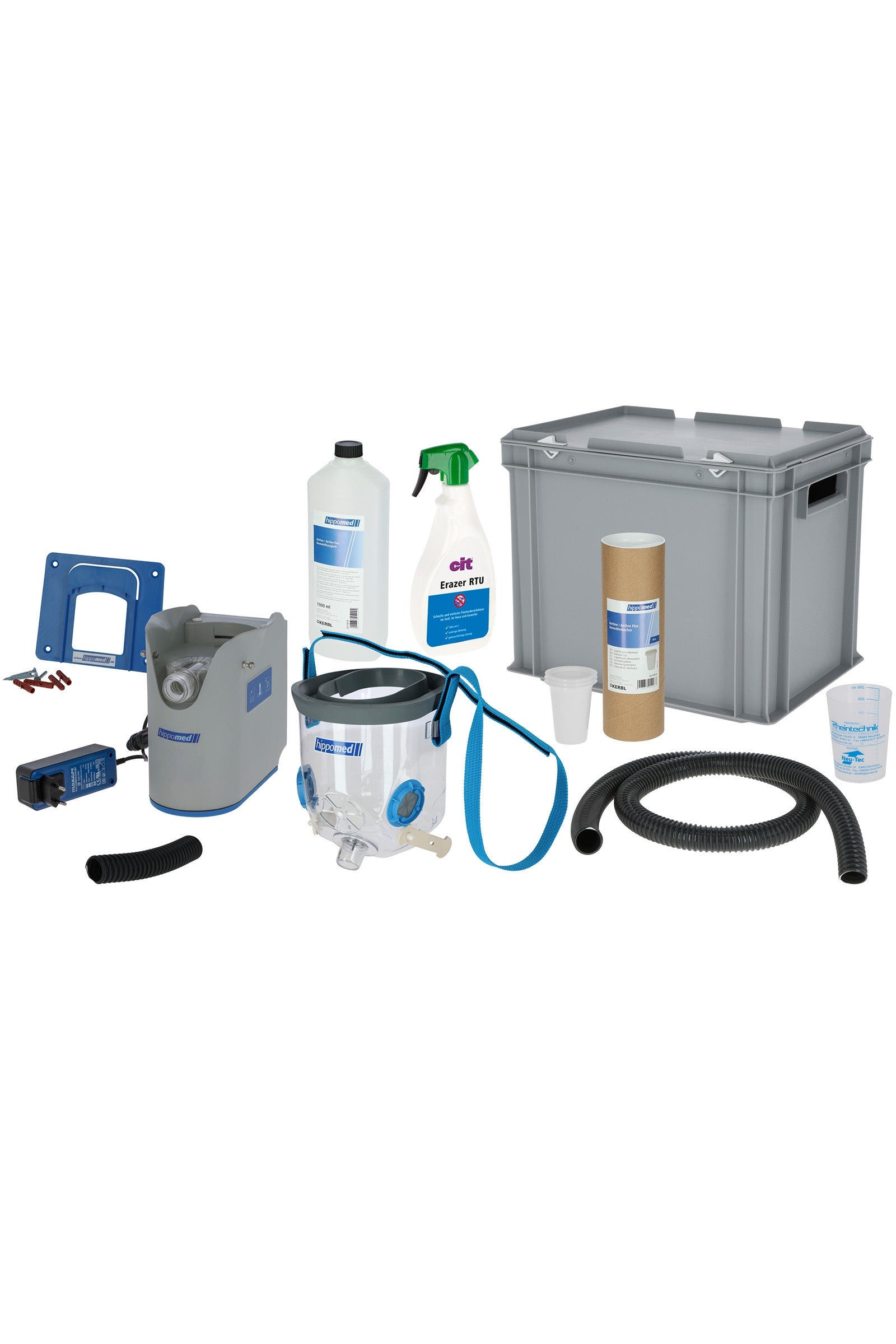 Hippomed AirOne Flex Battery Ultrasound Inhaler with Mask, Warmblood Horse Feed & Nutrition