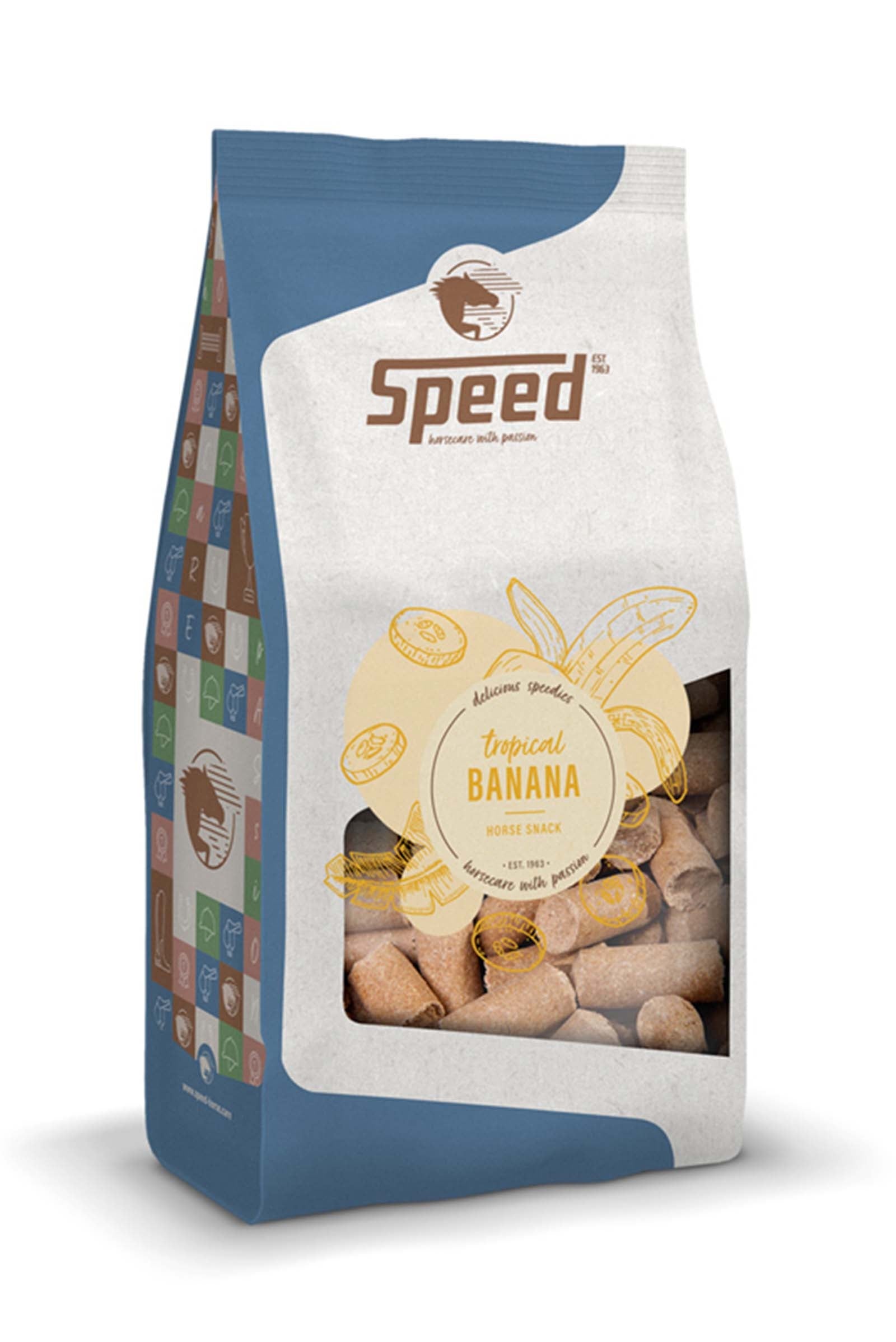 Speed Banana Delicious Speedies, hästgodis, 1 kg Horse Feed & Nutrition