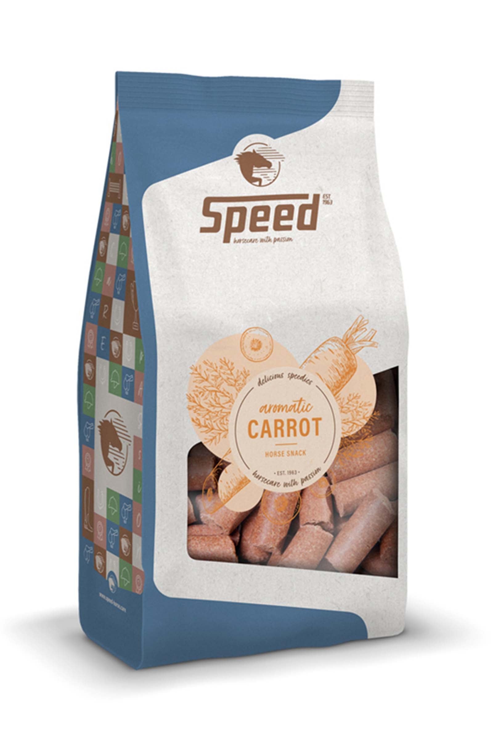 Speed Carrot Delicious Speedies, hästgodis, 1 kg Horse Feed & Nutrition