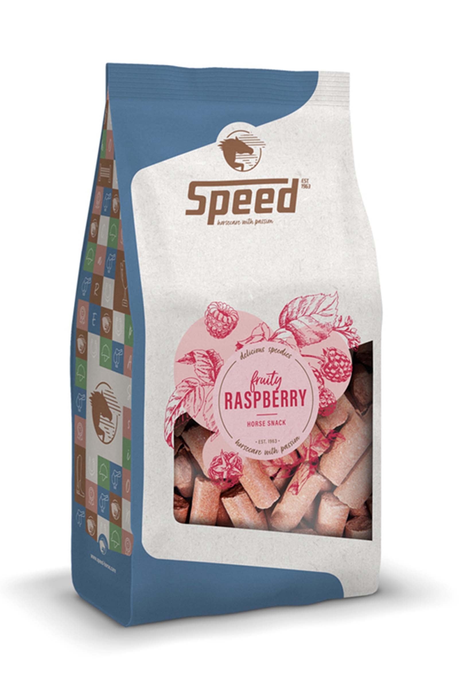 Speed Raspberry Delicious Speedies, hästgodis, 1 kg Horse Feed & Nutrition