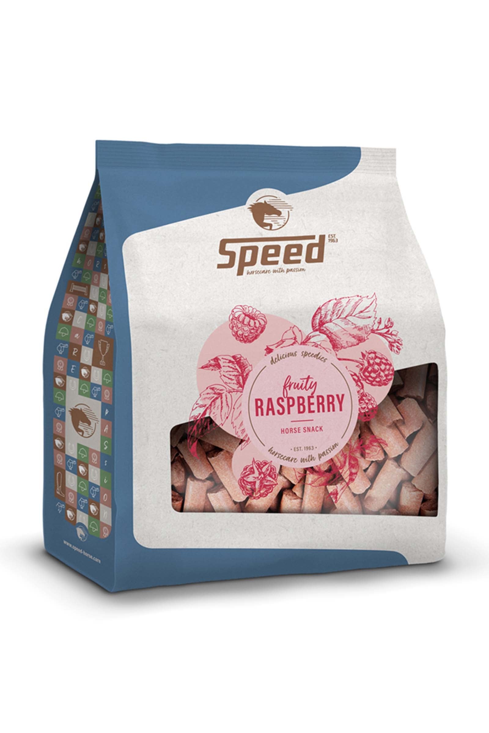 Speed Raspberry Delicious Speedies, hästgodis, 5 kg Horse Feed & Nutrition