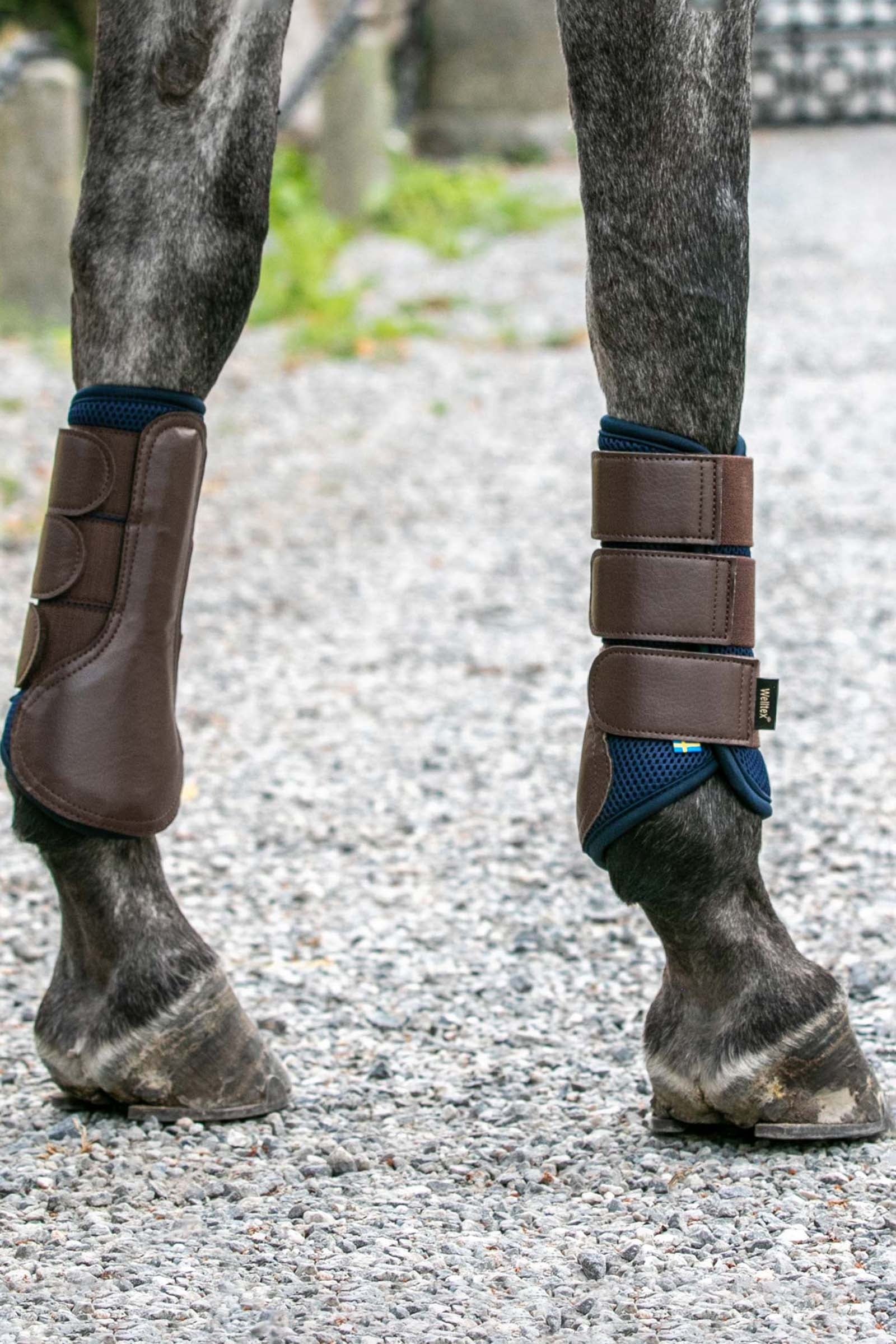 Back on Track Airflow Brushing Boots Leg Protection & Hoof Protection for Horses