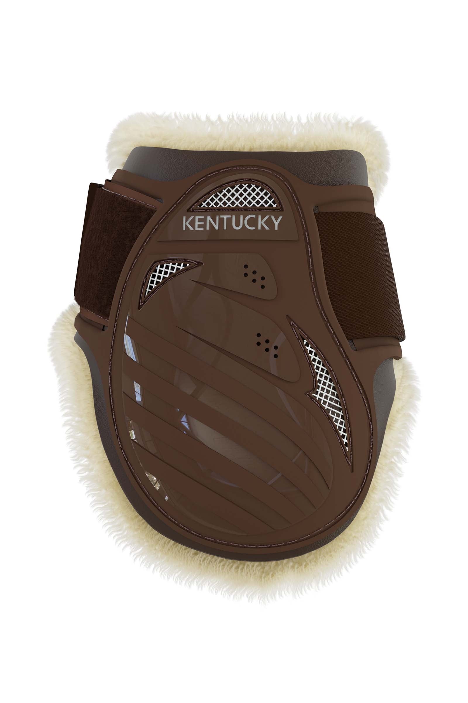 Kentucky Horsewear kotskydd med veganskt fårskinn för unghästar Leg Protection & Hoof Protection for Horses