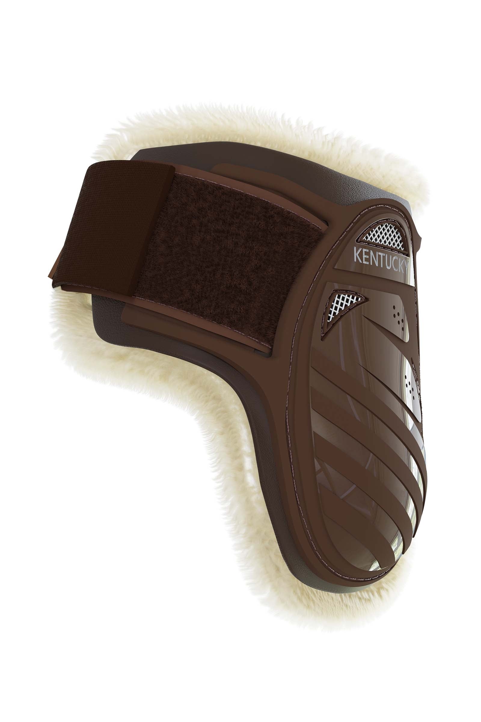 Kentucky Horsewear Vegan Sheepskin Young Horse Fetlock Boots Leg Protection & Hoof Protection for Horses