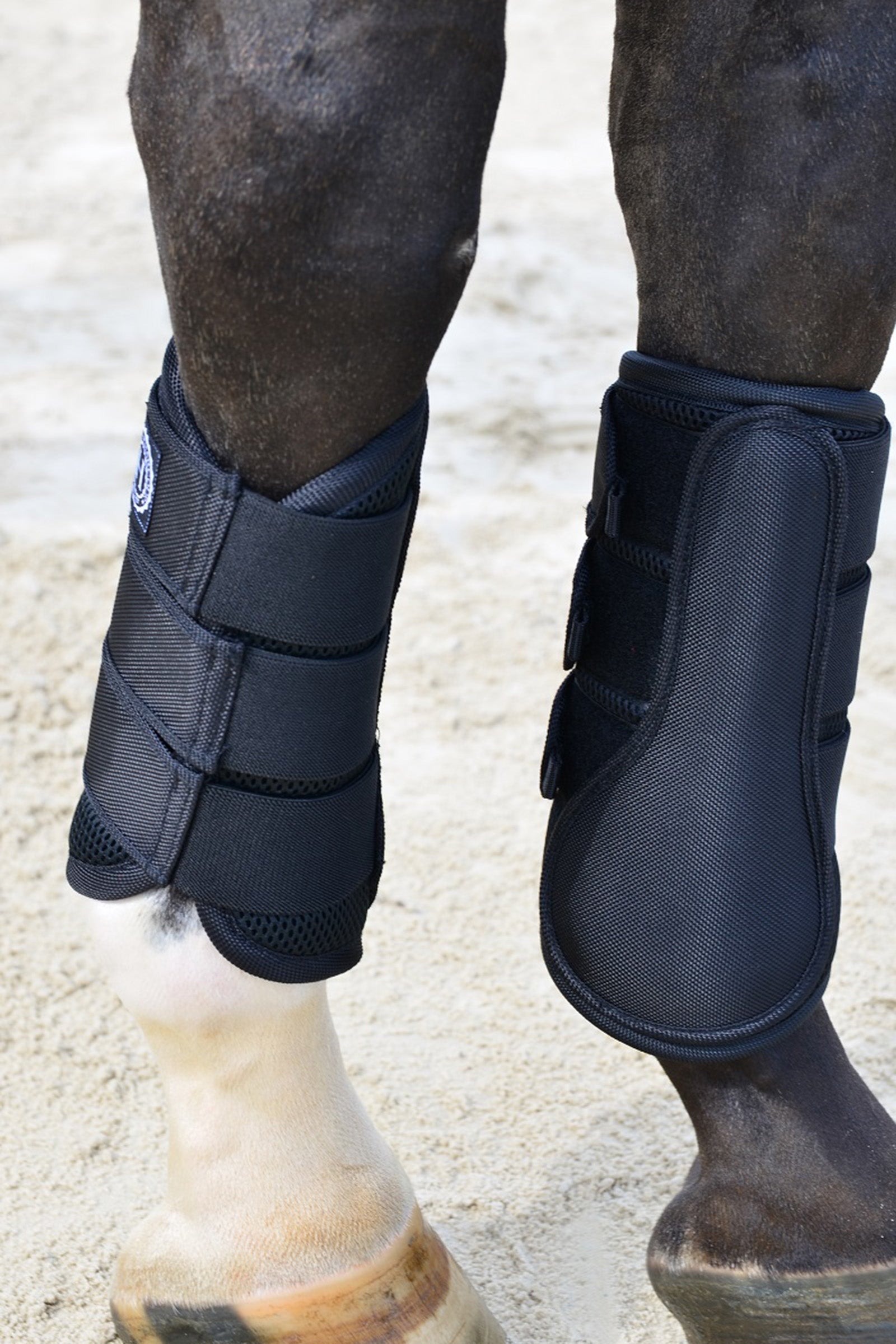 Harcour Cosmic Mesh Tendon Boots Leg Protection & Hoof Protection for Horses