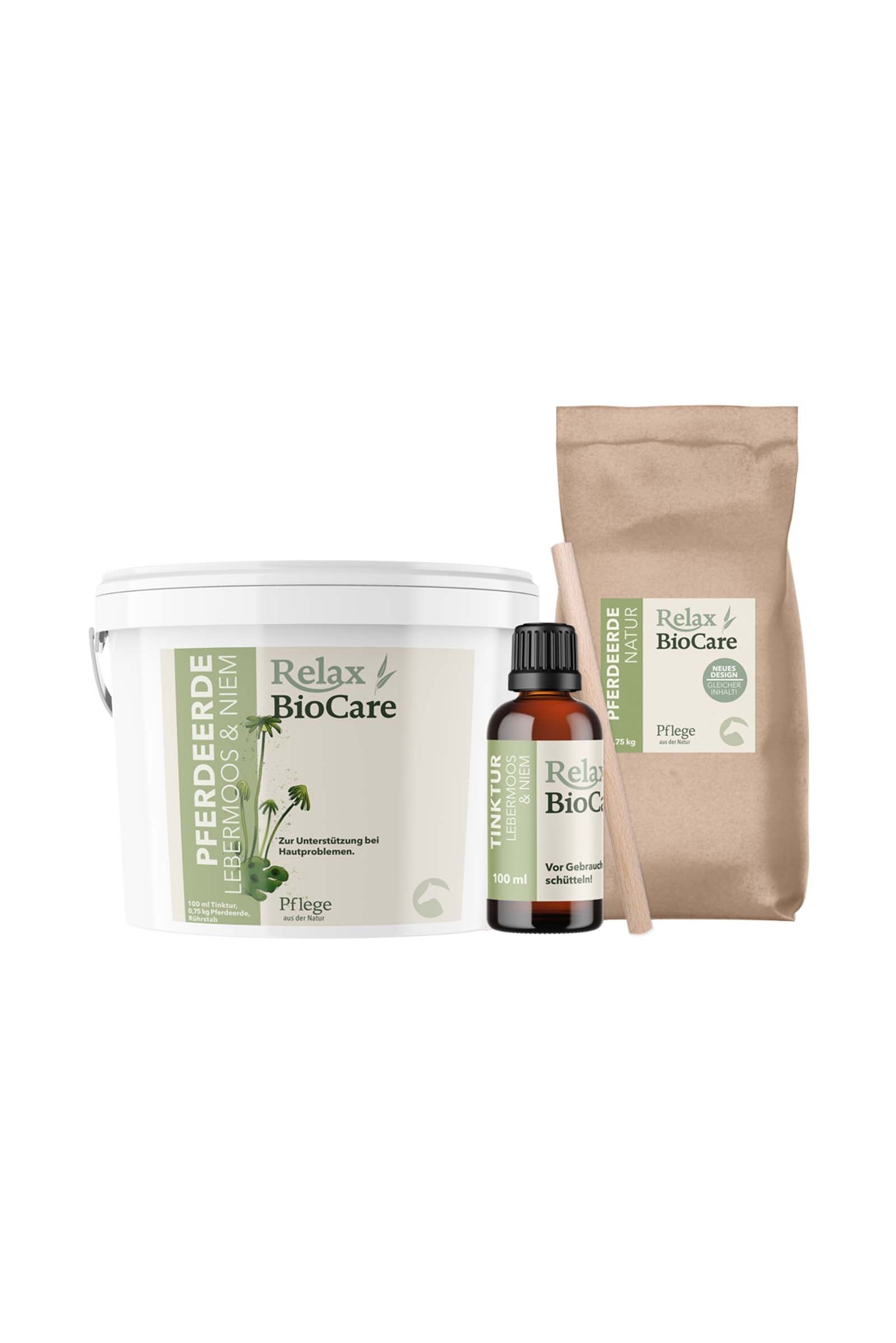 Relax BioCare Horse Earth Liver Moss & Neem 750g Hälsovård