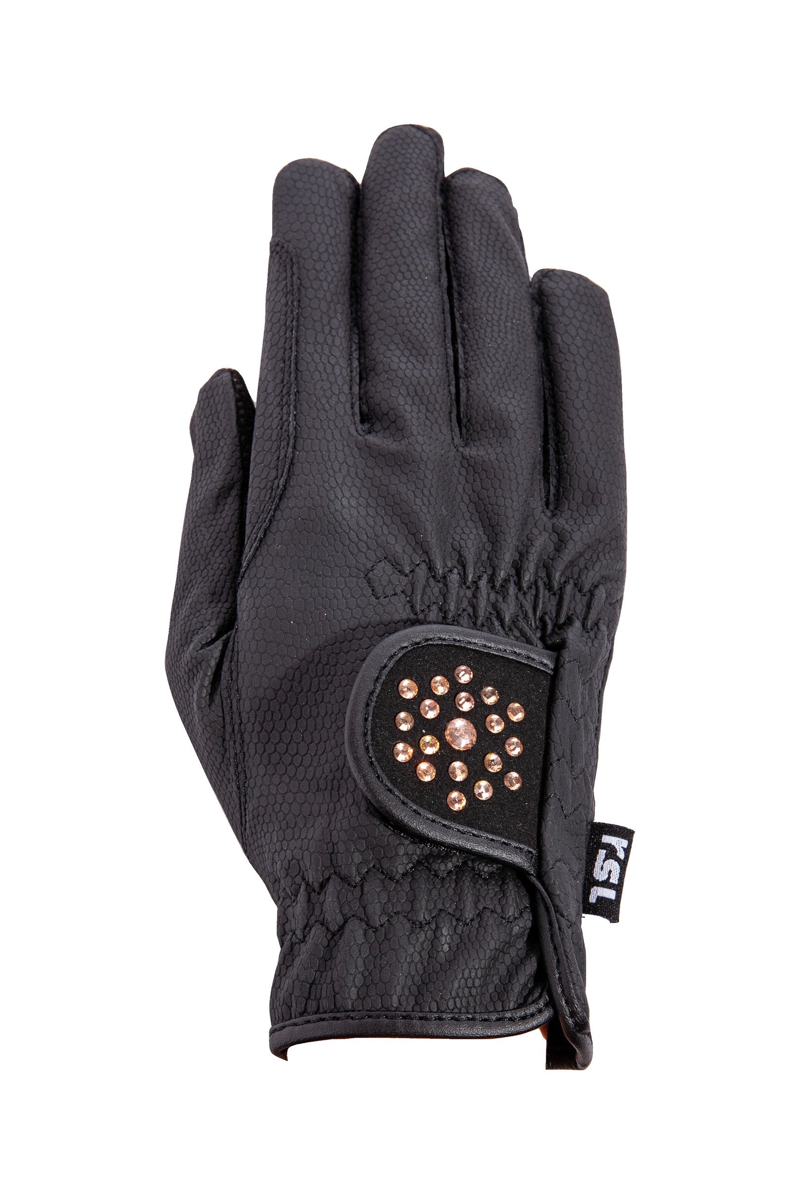 RSL Ascona Riding Gloves with Glitter Stones Ridhandskar