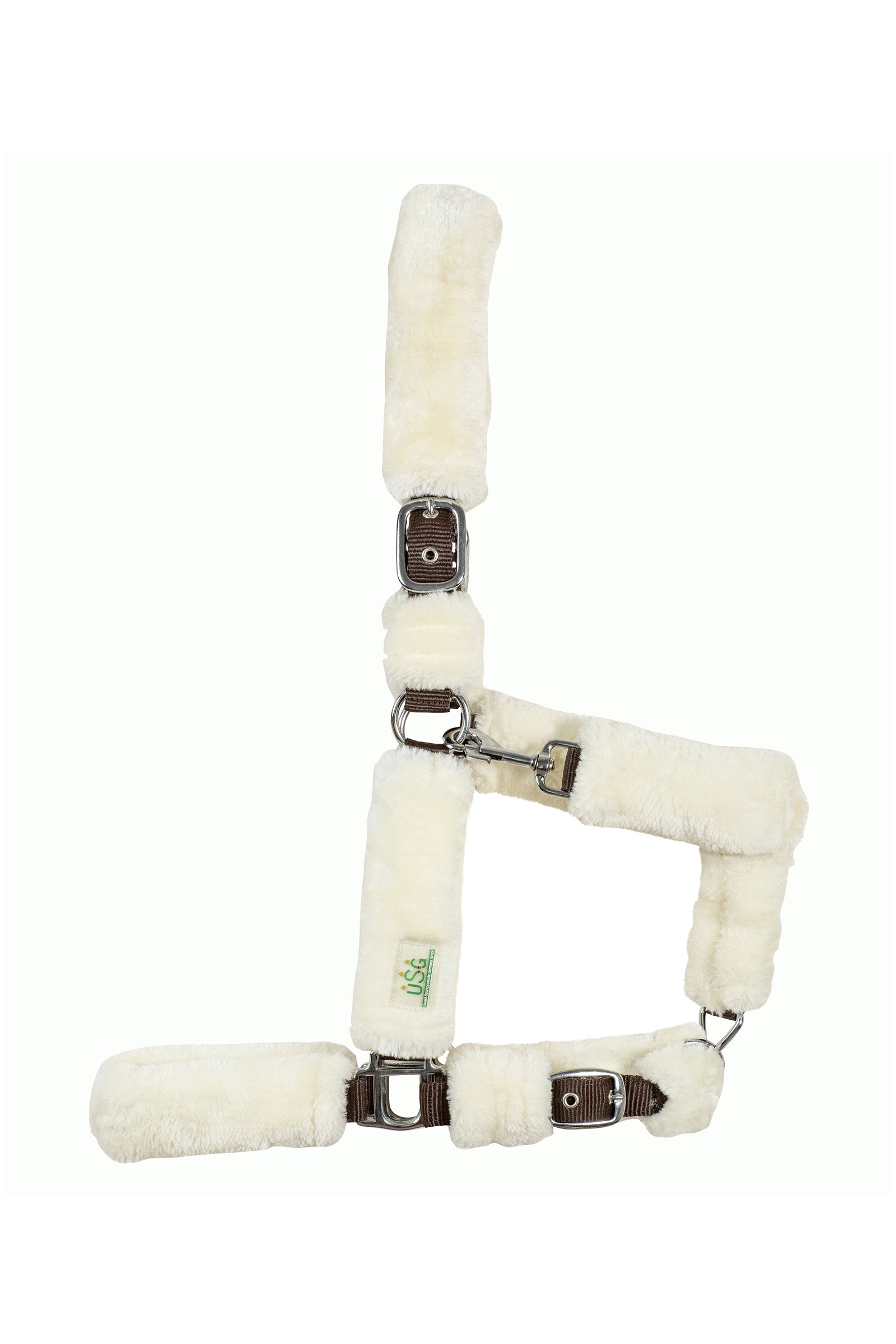 USG Fluffy grimma med fuskpäls Grimma & grimskaft