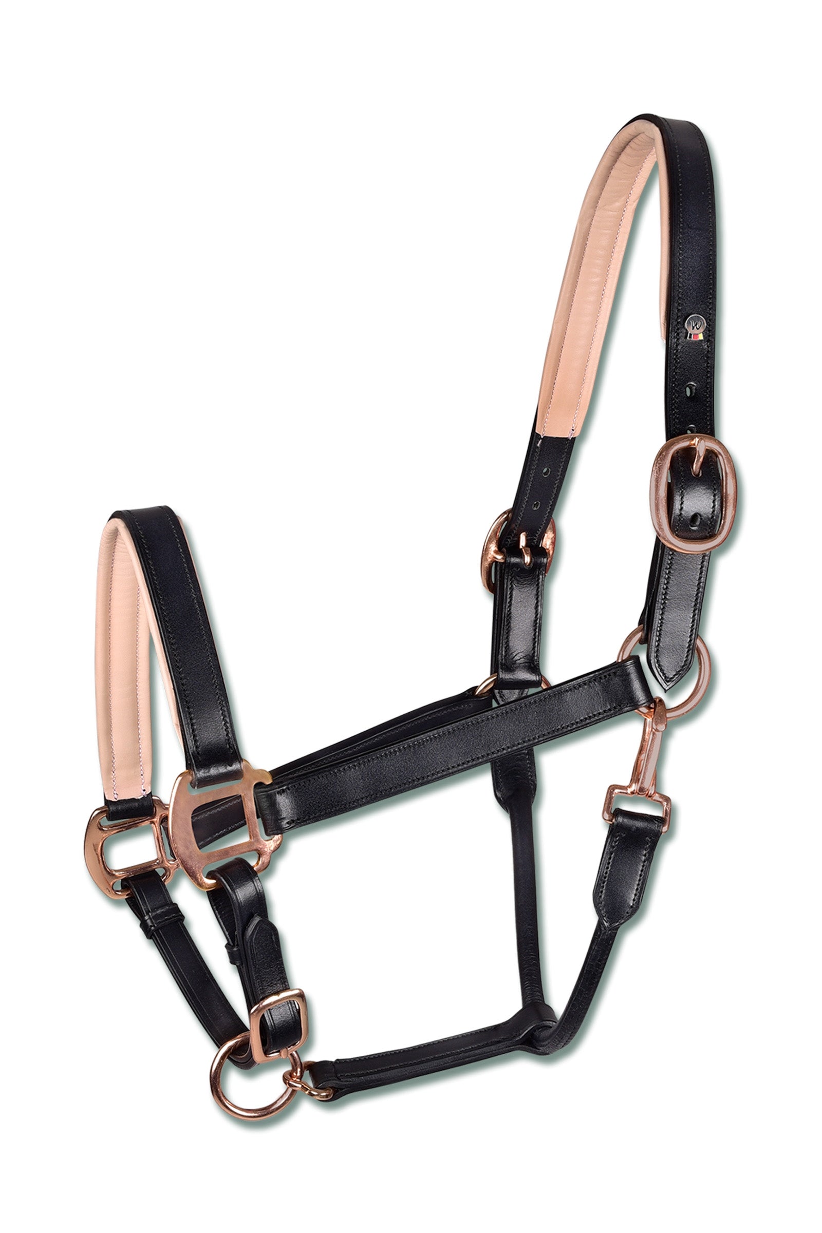 Waldhausen X-Line Leather Halter Rosé Grimma & grimskaft