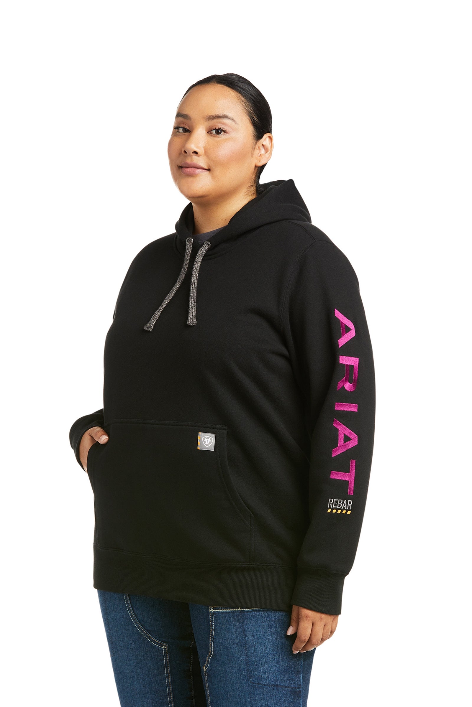 Ariat Rebar Graphic Hoodie, dam Damridkläder