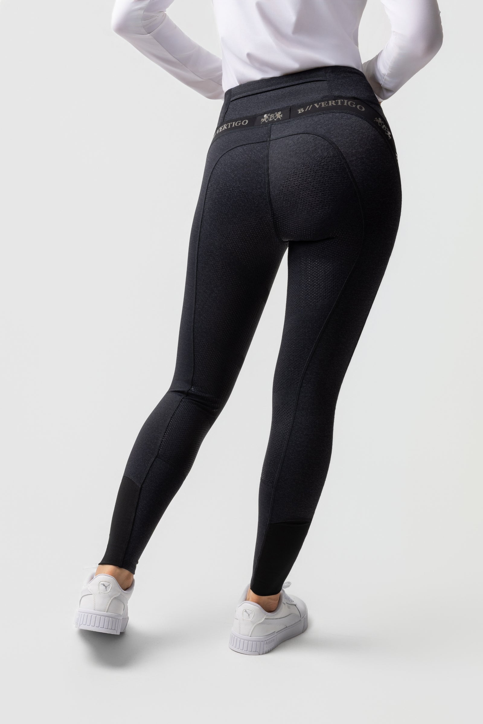 B Vertigo Jenny ridtights för dam med helskodd i silikon UPF 40+ Womens Breeches
