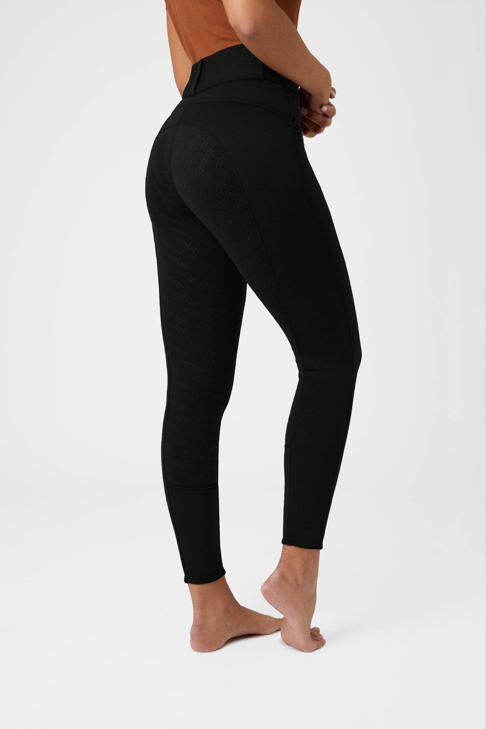 Horze Mia silikonhelskodda termoridbyxor Womens Breeches
