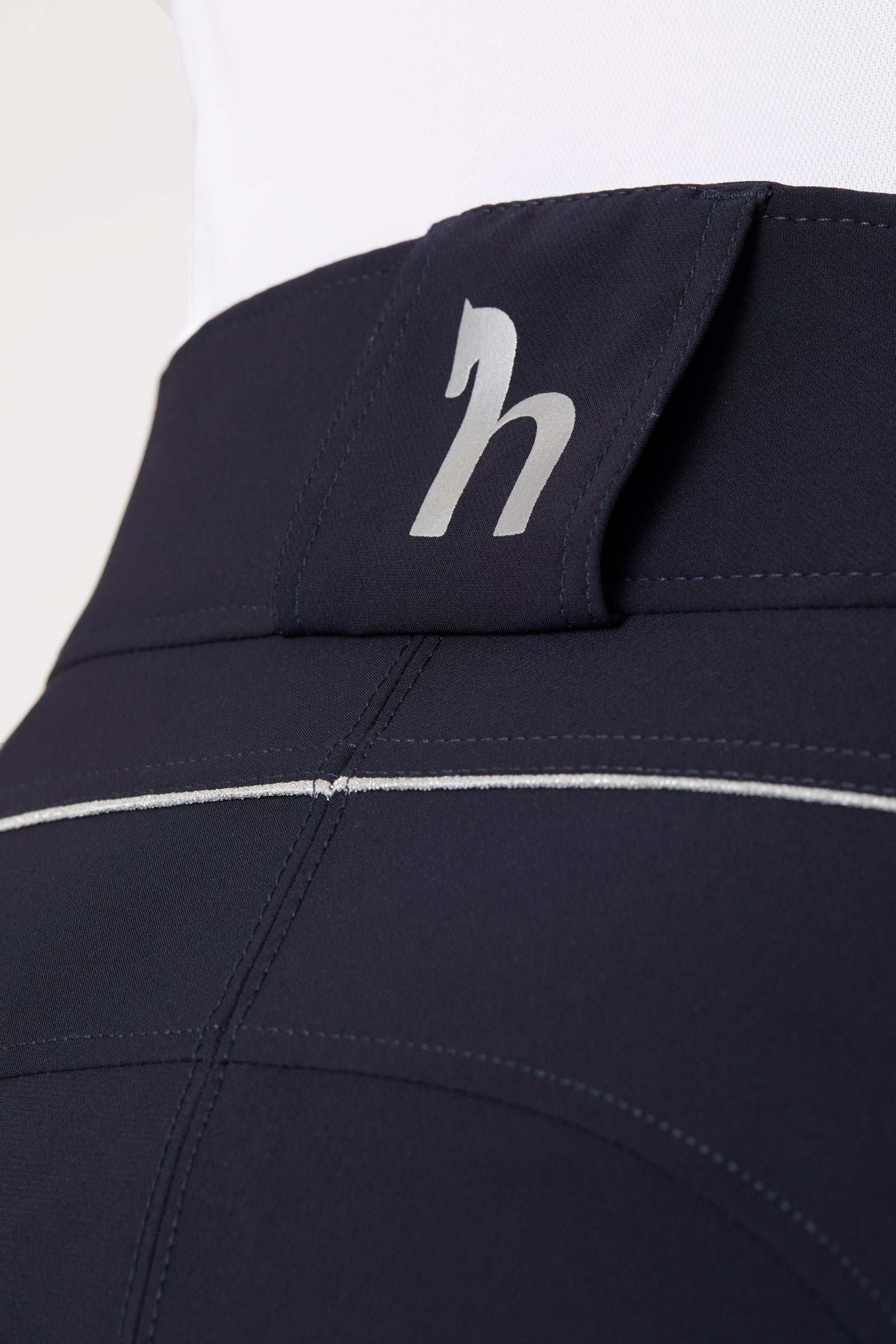 Horze Aubrey High Waist Breeches for Women with Silicone Knee Patch Womens Breeches