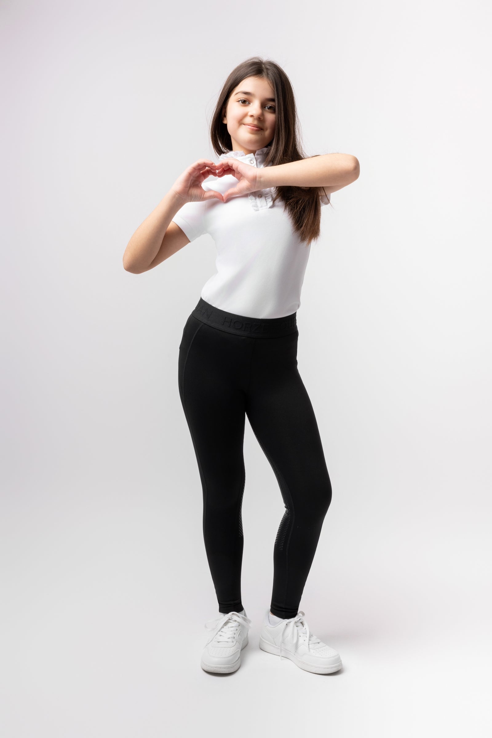 Horze Madison Kids Silicone Full Seat Tights Kids Apparel