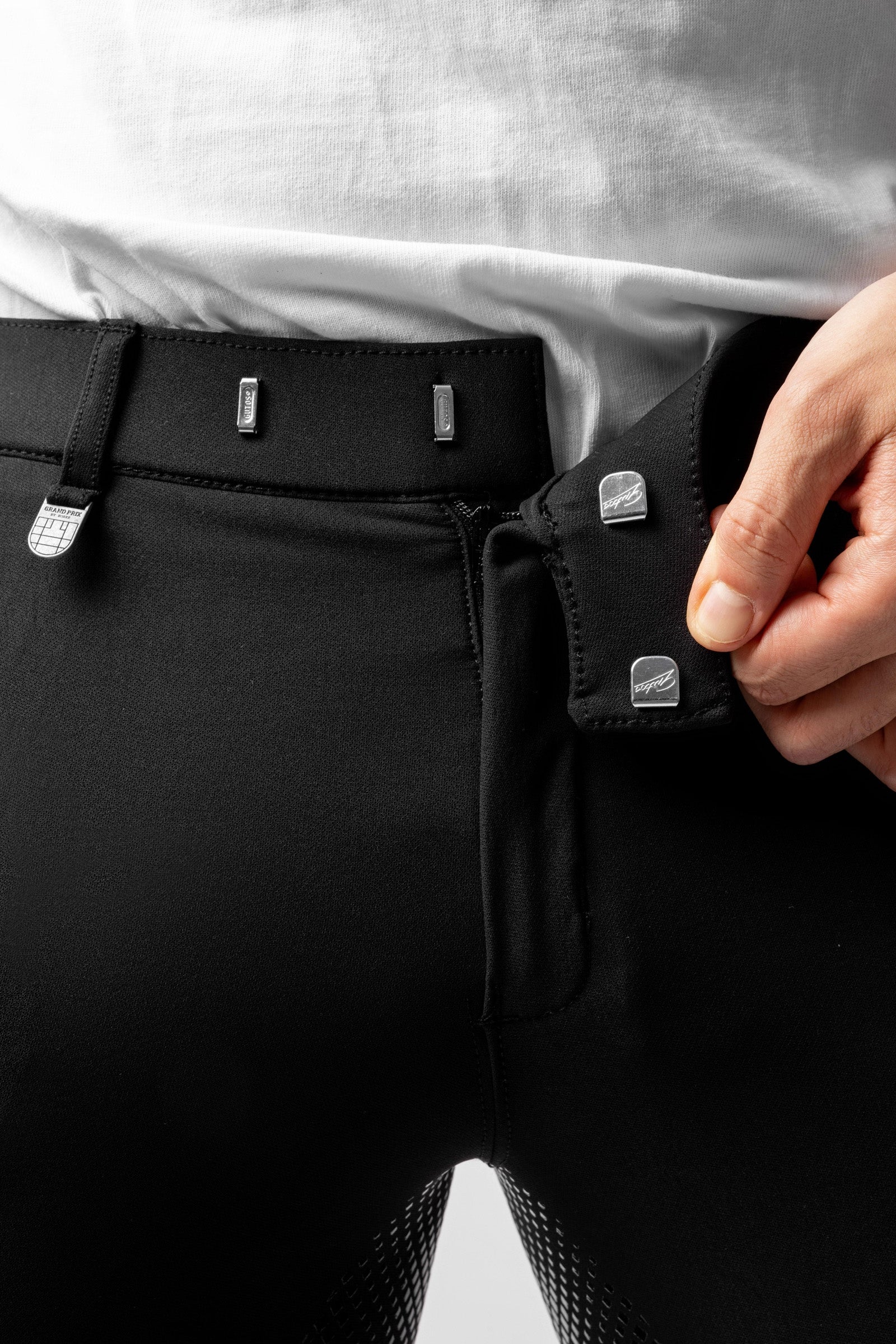 Horze Grand Prix Men's Silicone Full Seat Breeches Mens Riding Clothing