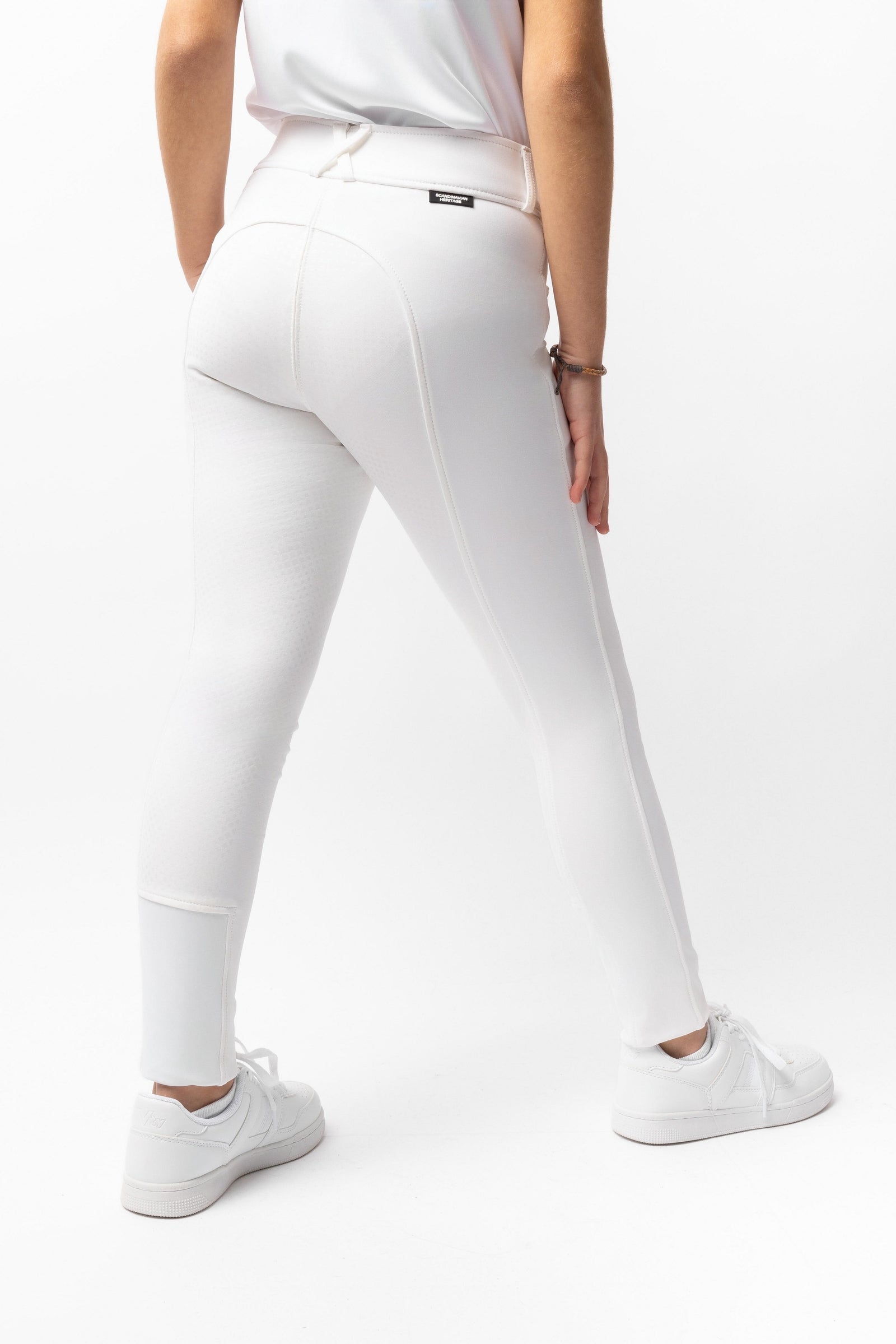 Horze Grand Prix Kids Silicone FS Breeches UPF 50+ Kids Apparel