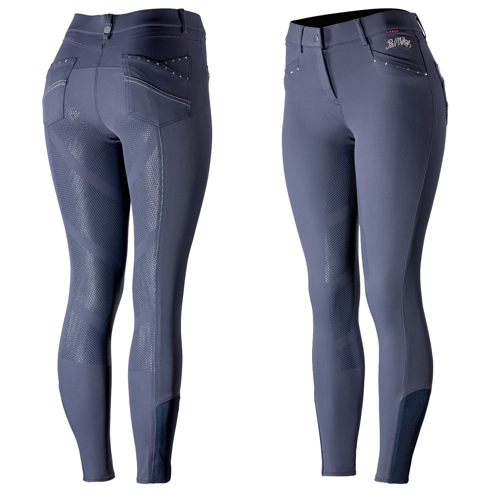 B Vertigo Olivia helskodda ridbyxor med silikongrepp för damer, UPF 50+ Womens Breeches