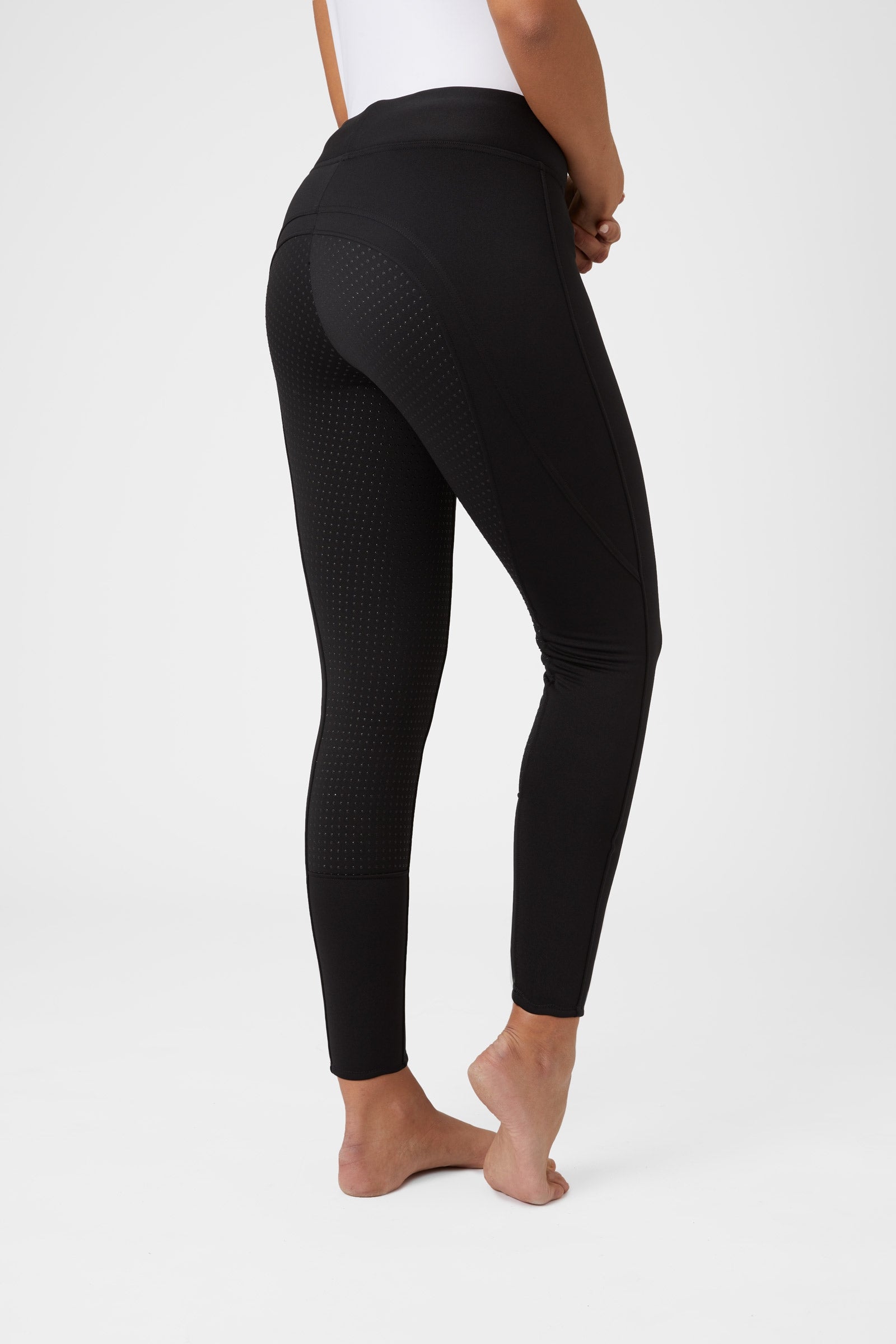 Horze Active silikonhelskodda vinterridtights, dam Womens Breeches