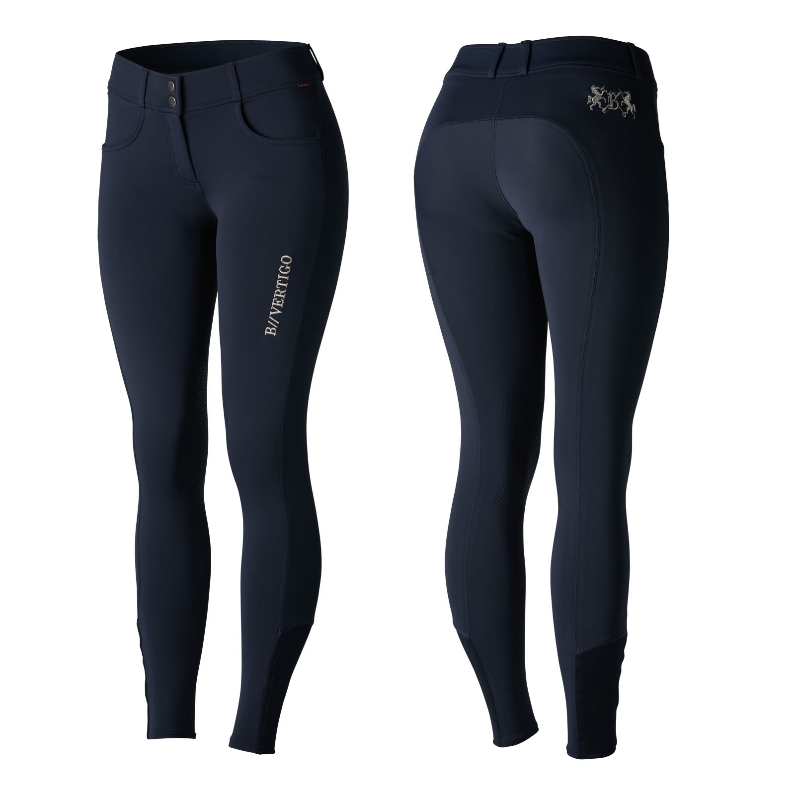 B Vertigo Meghan Silicone Knee Patch Breeches for Women Womens Breeches