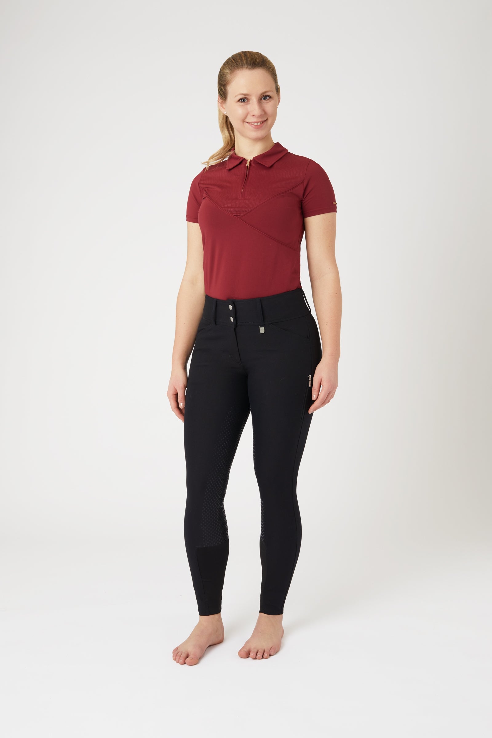 Horze Grand Prix II Women's Full Grip Breeches Womens Breeches