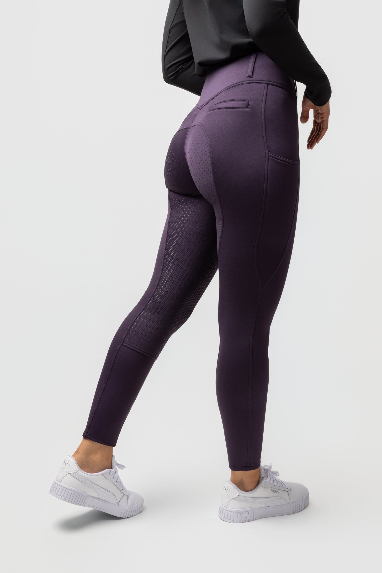Horze Mira vinterridbyxor med helskodd för dam Womens Breeches