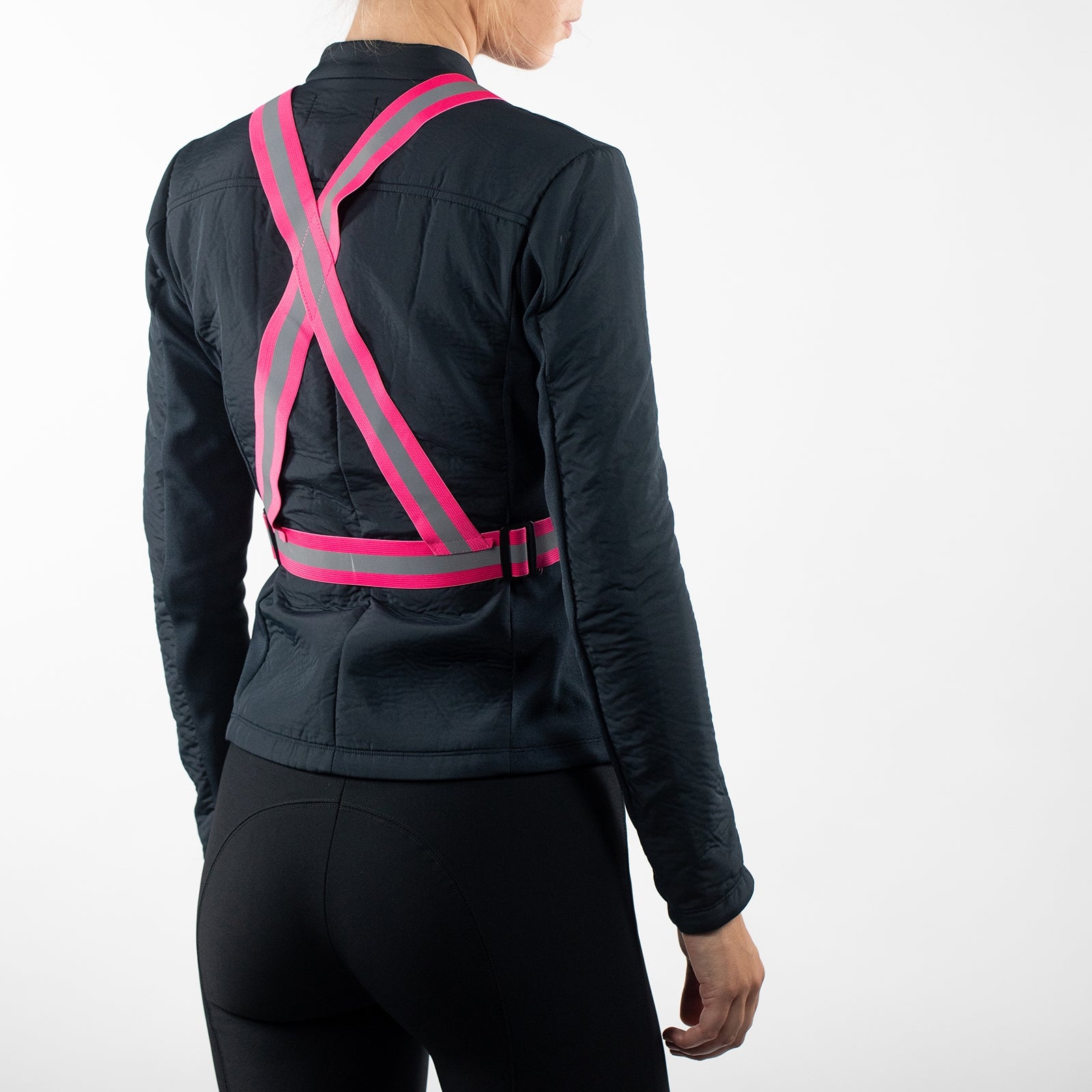 Horze Adjustable Reflective Stripe Riding Vest Reflective