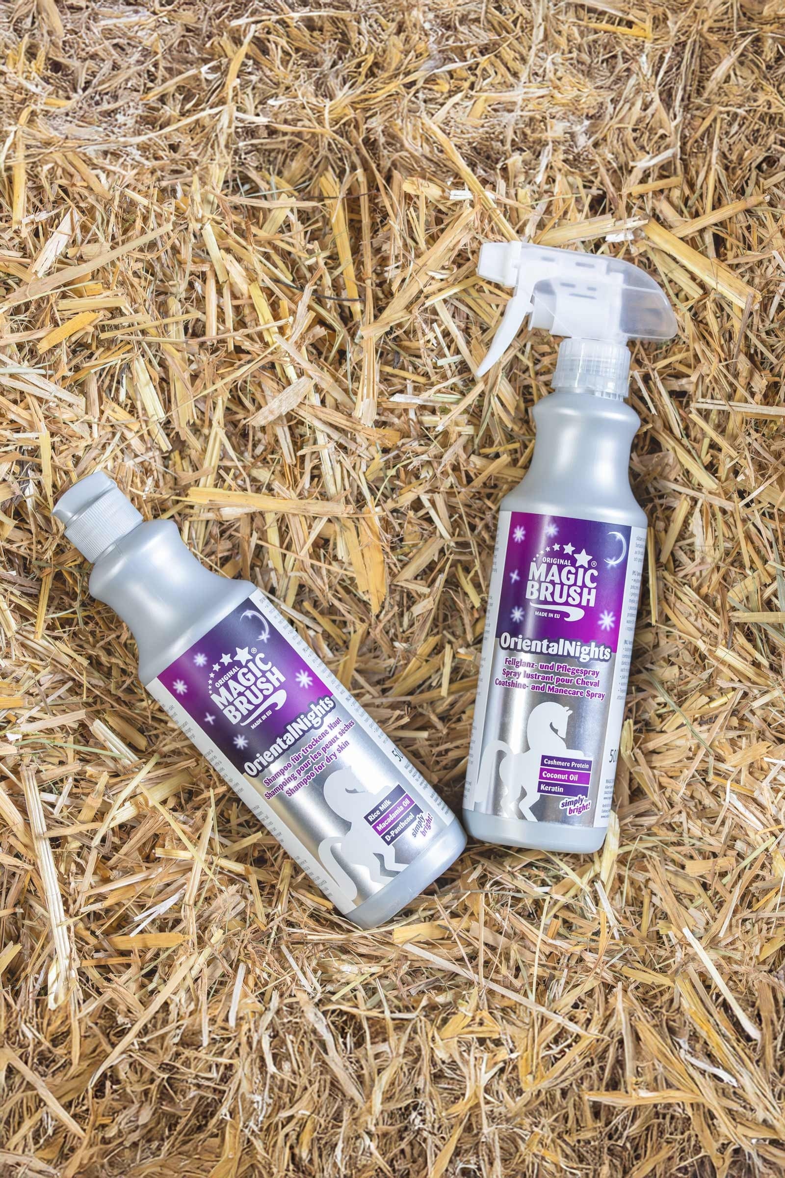 Magic Brush MagicBrush Oriental Nights Coat Shine and Mane Care Spray, 500ml Horse Health Care