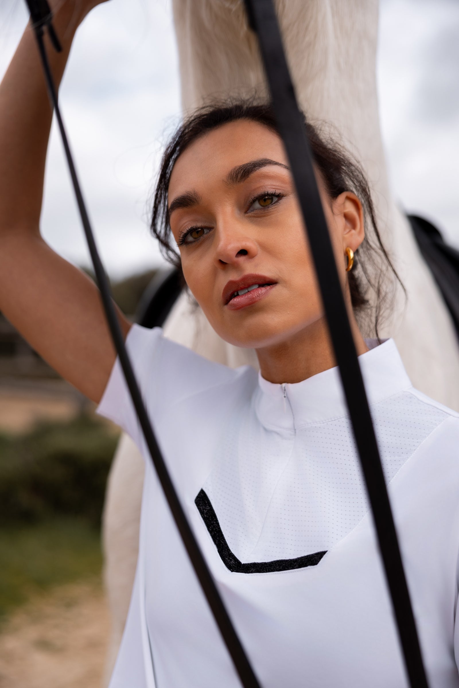 Horze Taylor Women´s Glimmer Show Shirt Women’s Riding Clothing