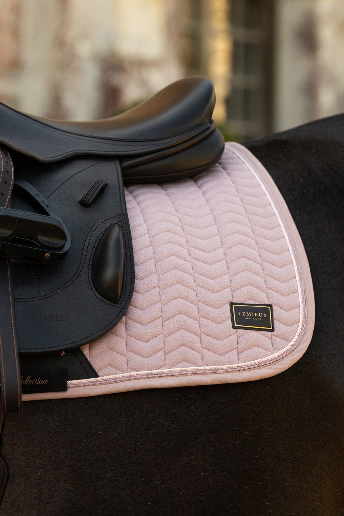 LeMieux Heritage Herringbone Jump Square Saddle Pad Saddle Pads