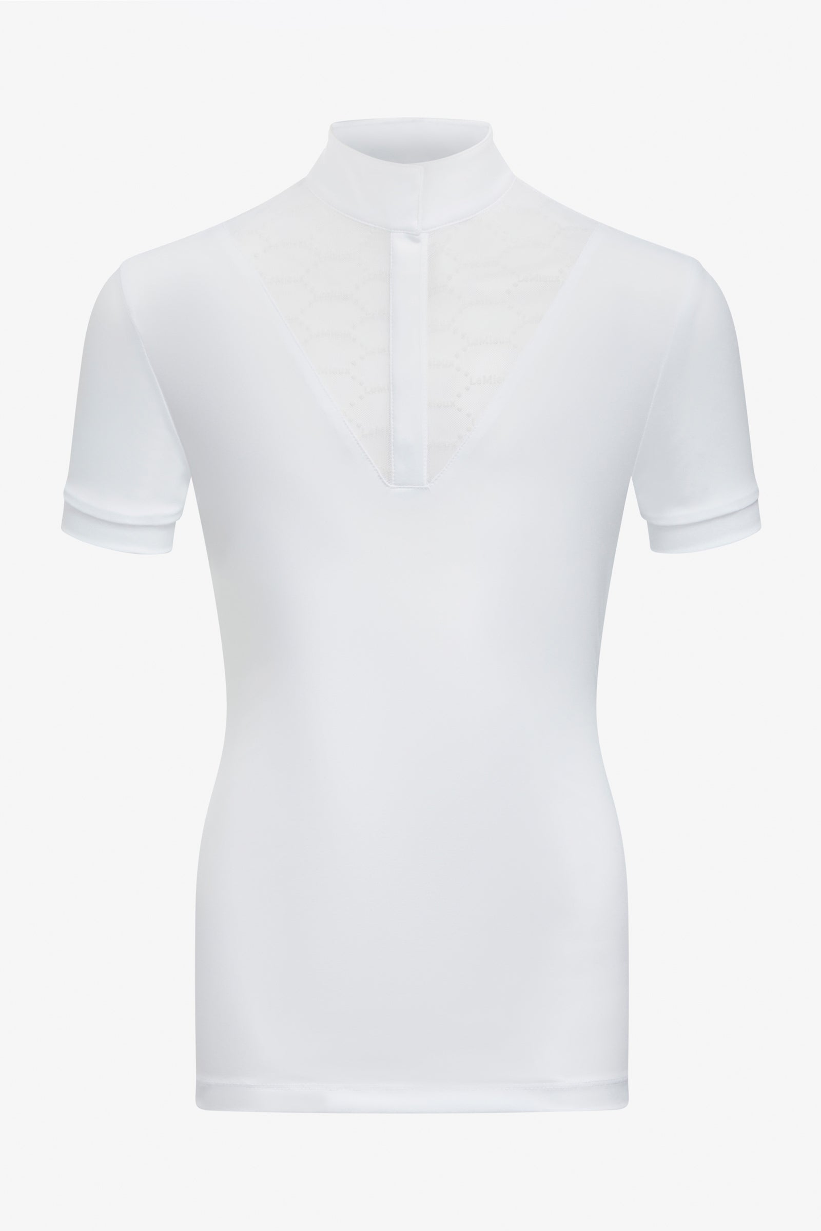 LeMieux Young Rider Eva kortärmad tävlingsskjorta Barnridkläder