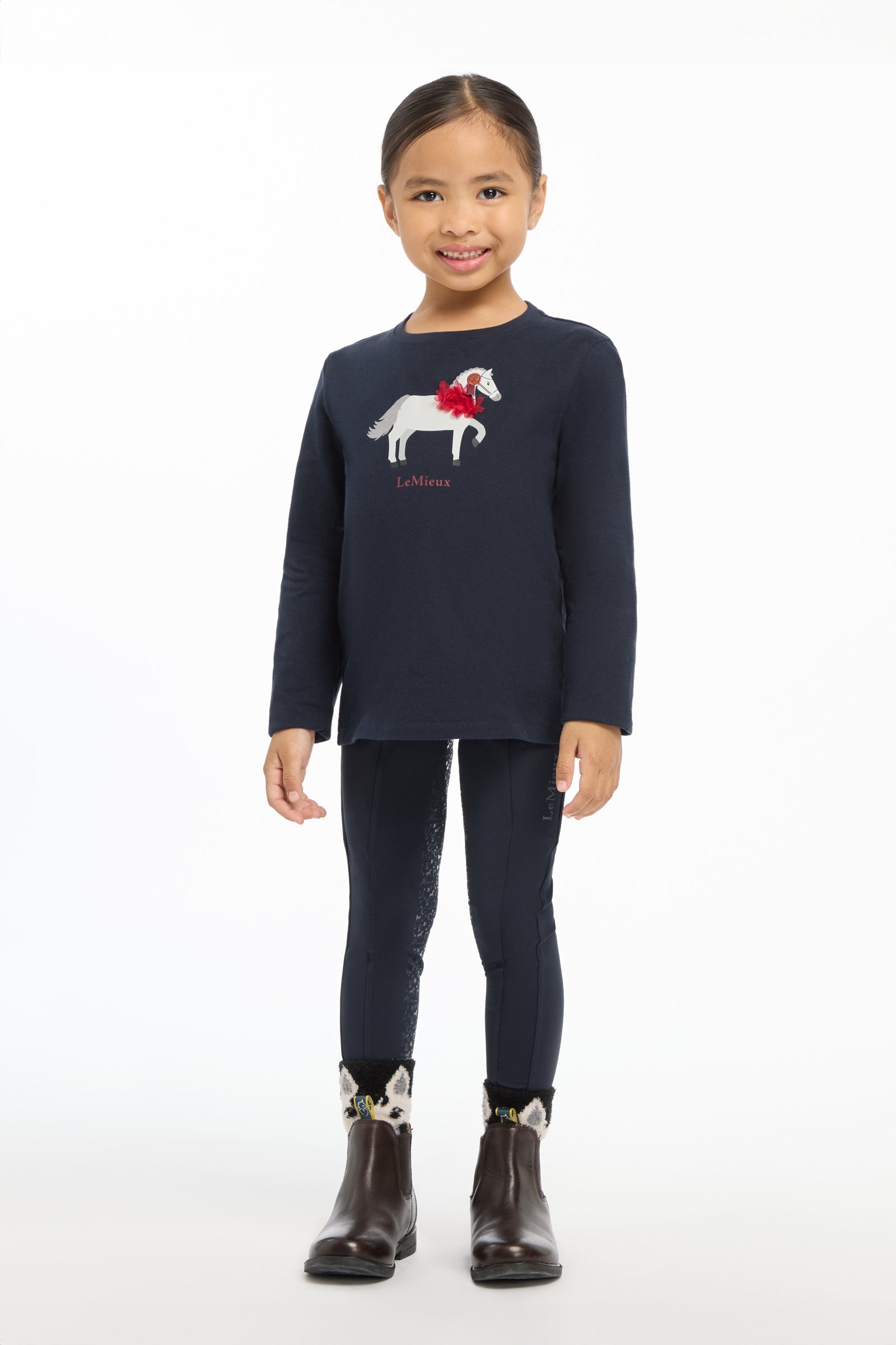 LeMieux Mini Jessie Long Sleeve Top Kids Apparel