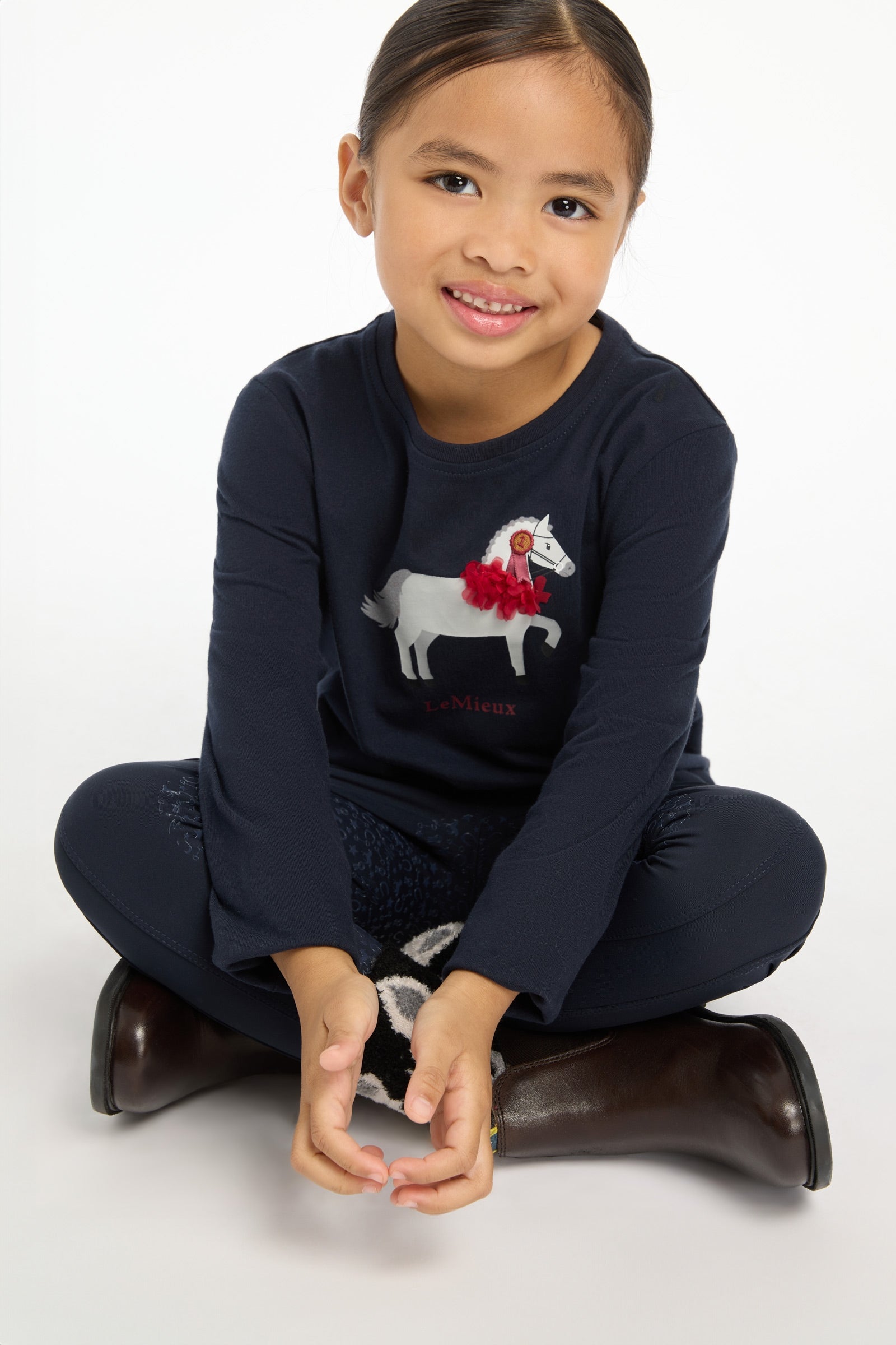 LeMieux Mini Jessie Long Sleeve Top Kids Apparel