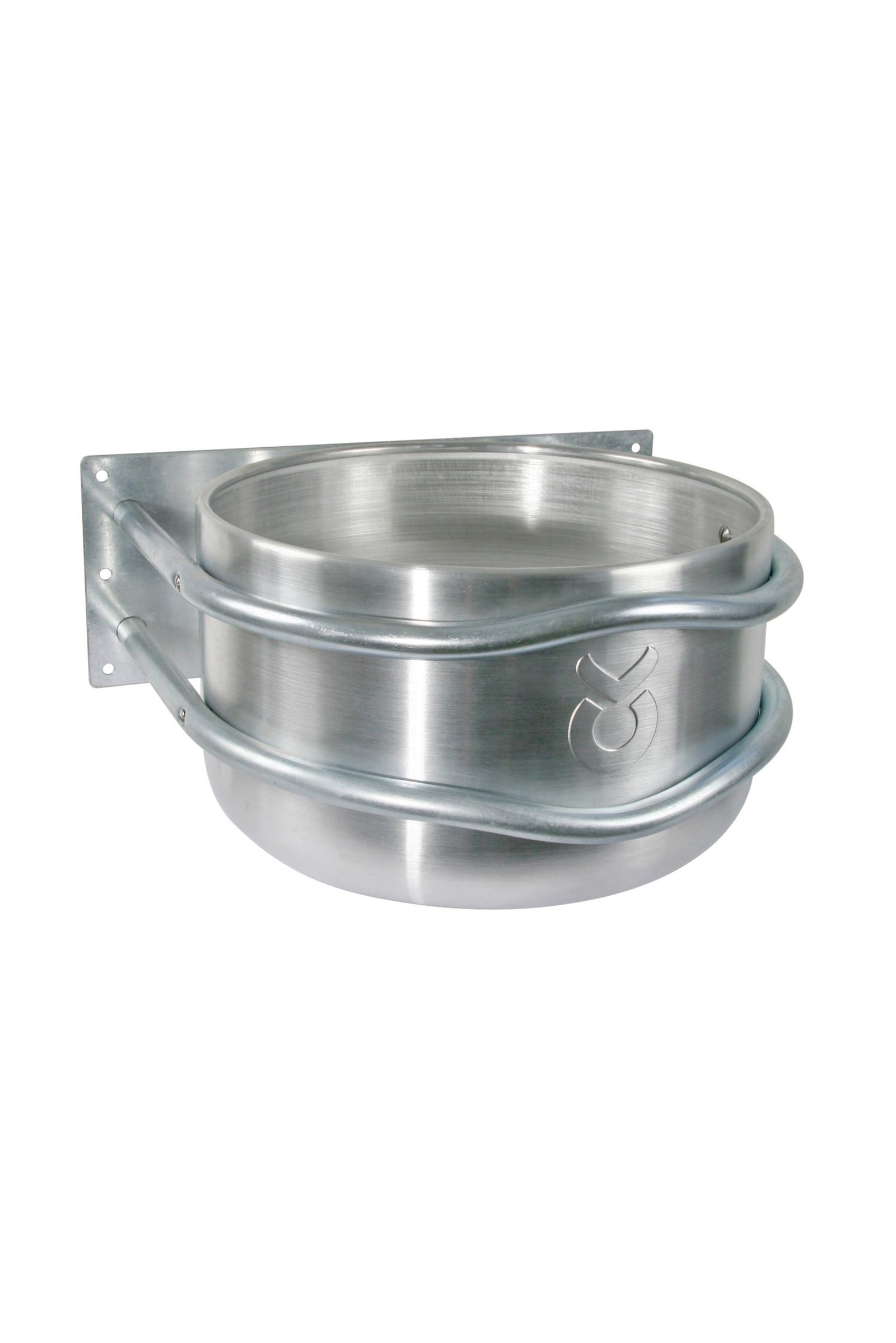 Kerbl Fodertråg aluminium, runt Utfodring & vattning