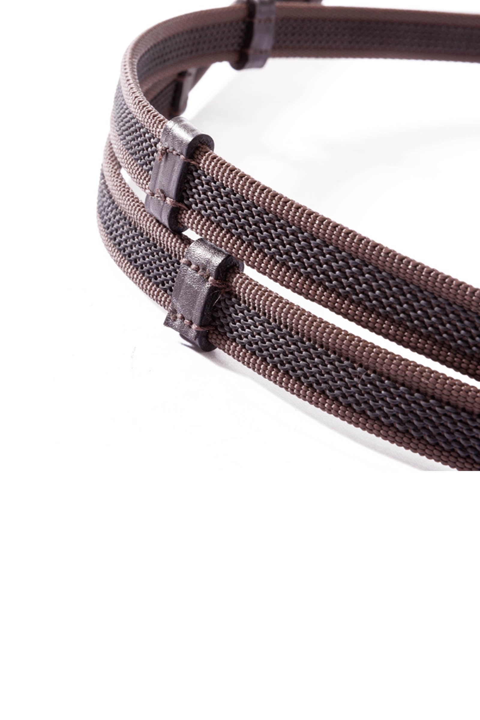 Kavalkade Rubberised reins with ridges, 16mm Bridles & Reins