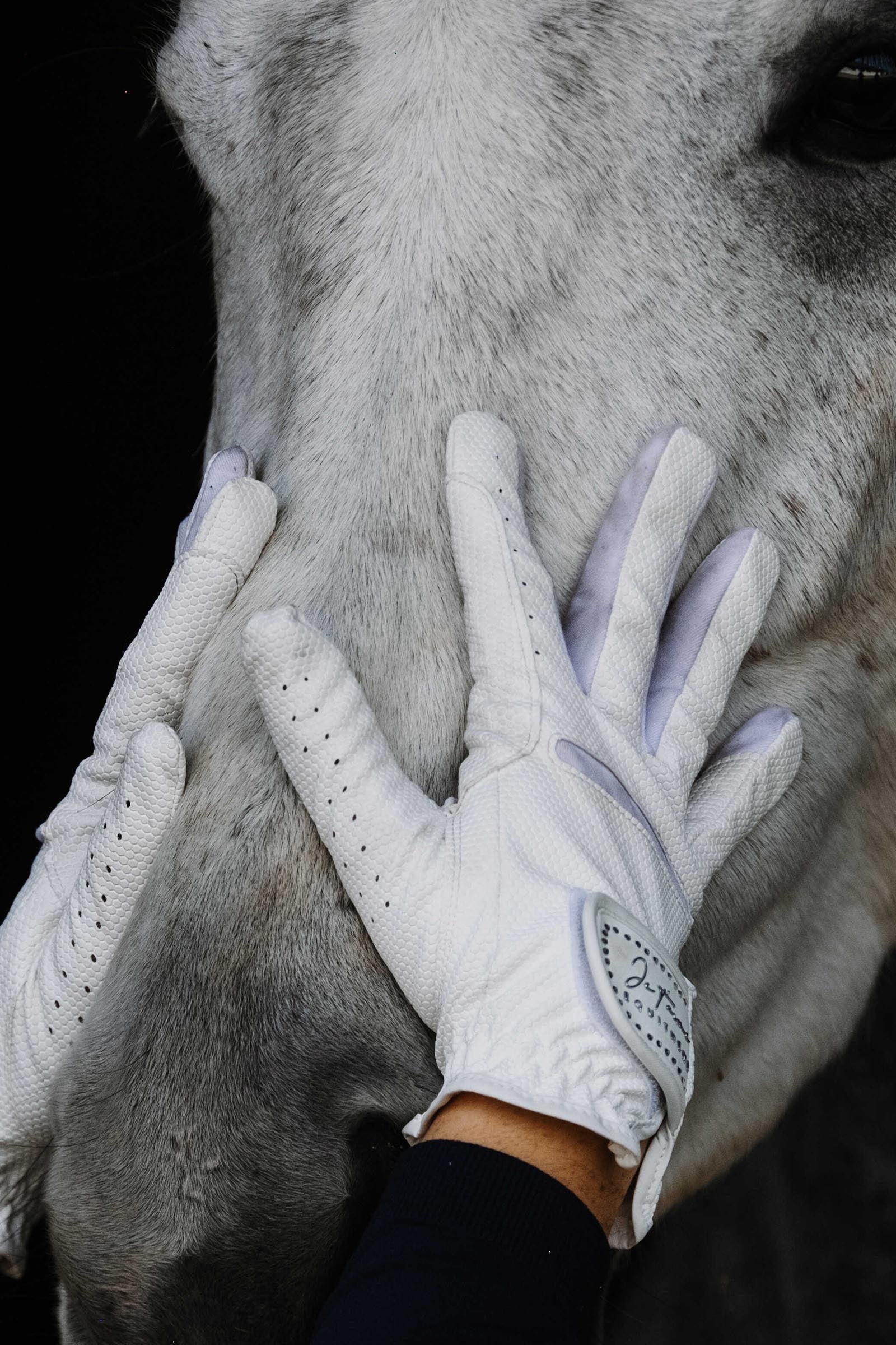 Equi Theme EQUITHÈME Strass Je t'aime Gloves Riding Gloves