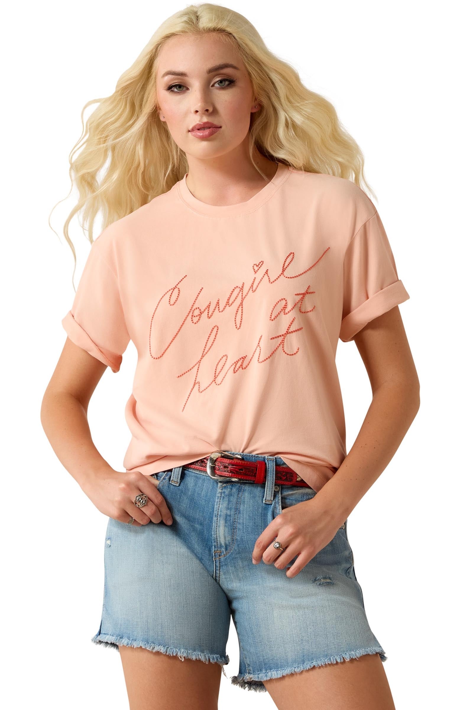 Ariat Women's Cowgirl at Heart T-Shirt Damridkläder