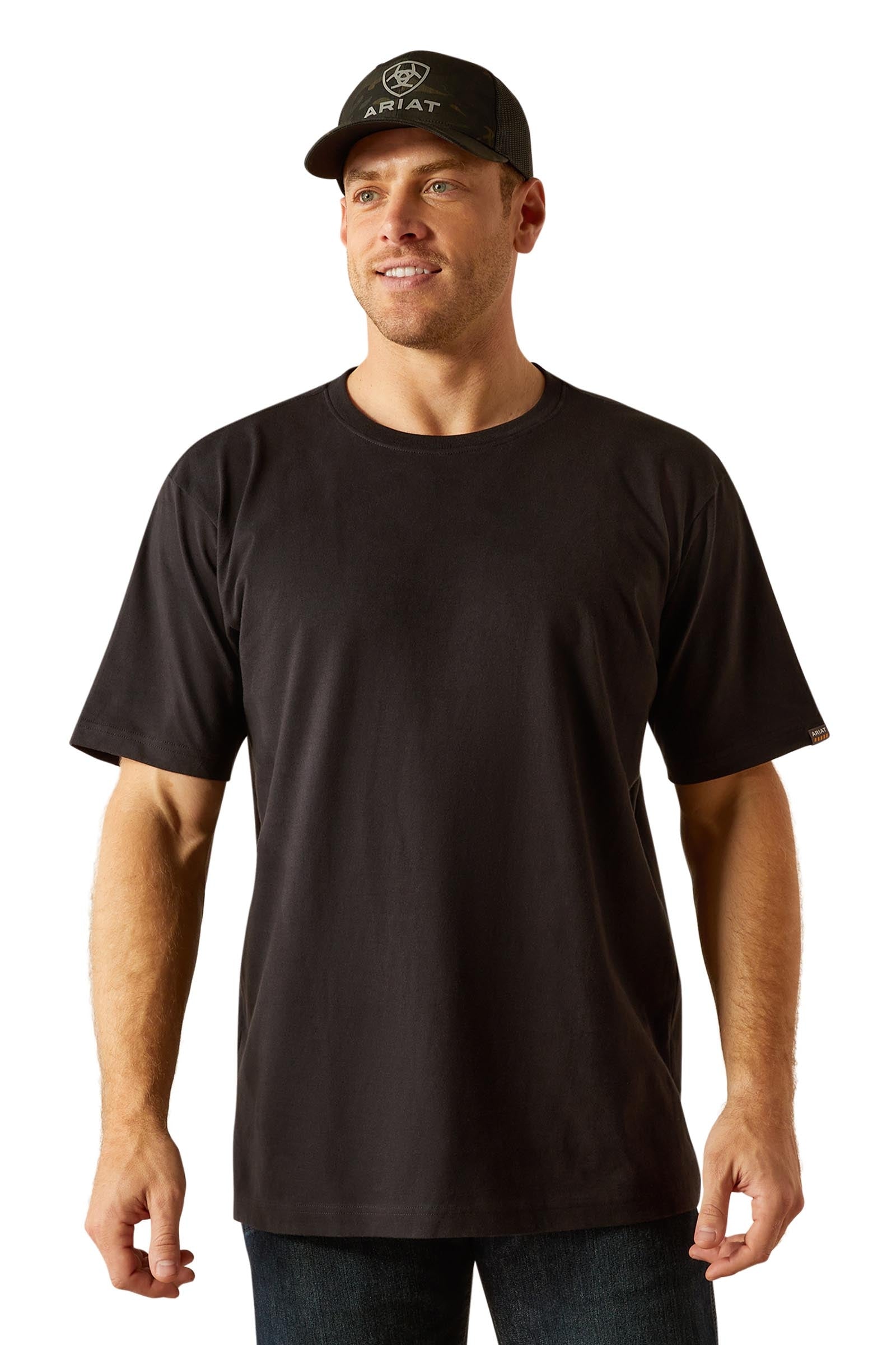 Ariat Rebar Cotton Strong Standard Men's T-Shirt Mens Riding Clothing