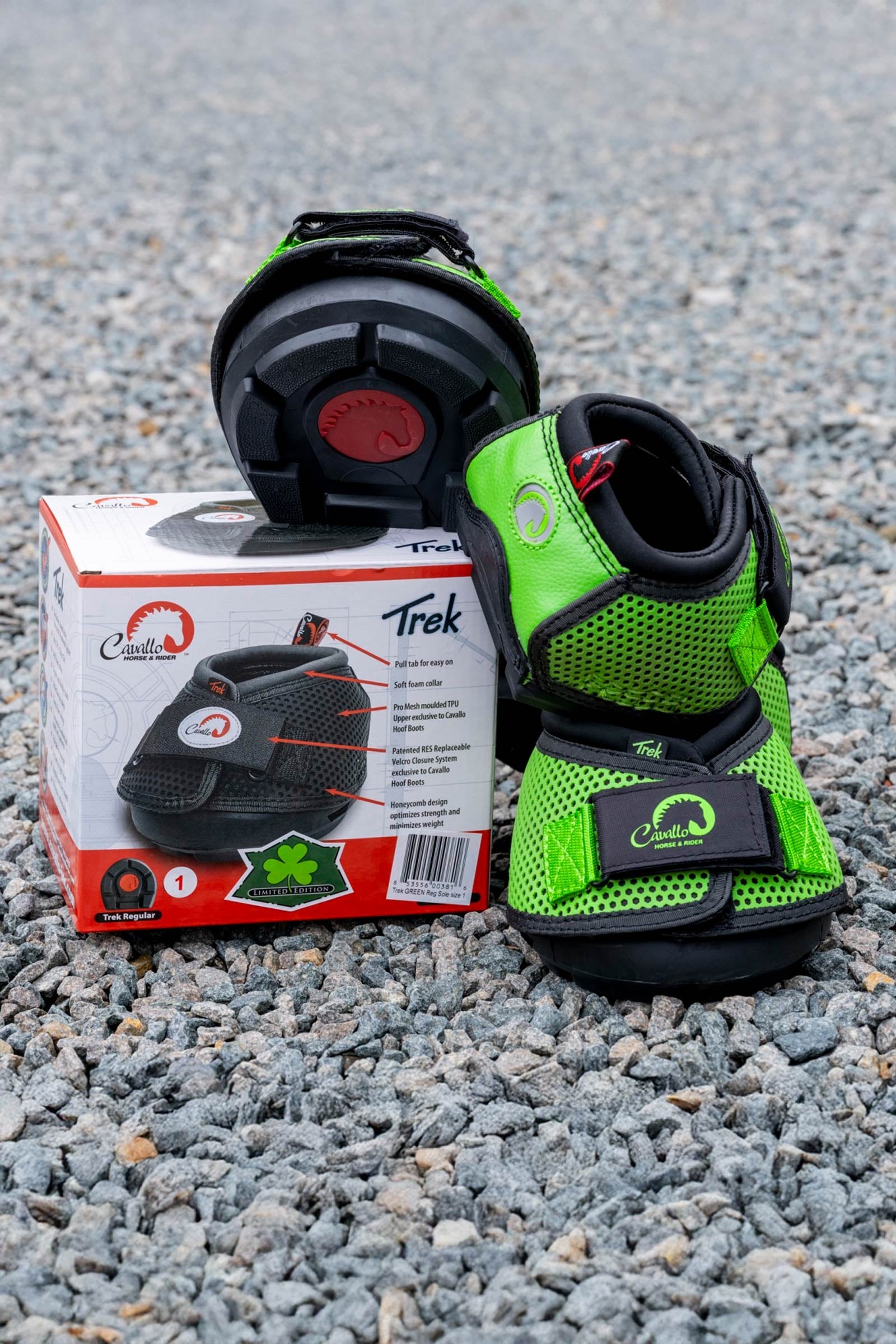 Cavallo Hoof Boots F.R.A. Trek SRS Hoof Shoe (regular/pair) Leg Protection & Hoof Protection for Horses