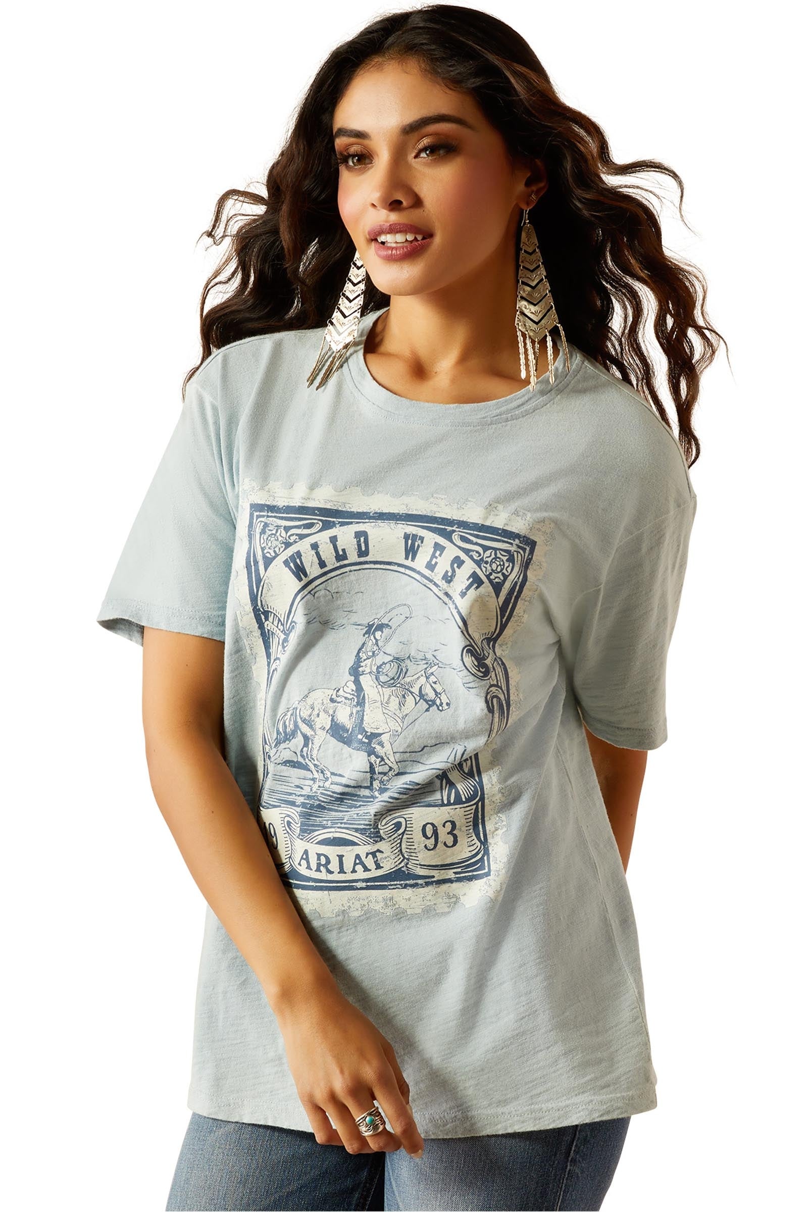 Ariat Wild West Stamp Women's T-Shirt Women’s Riding Clothing
