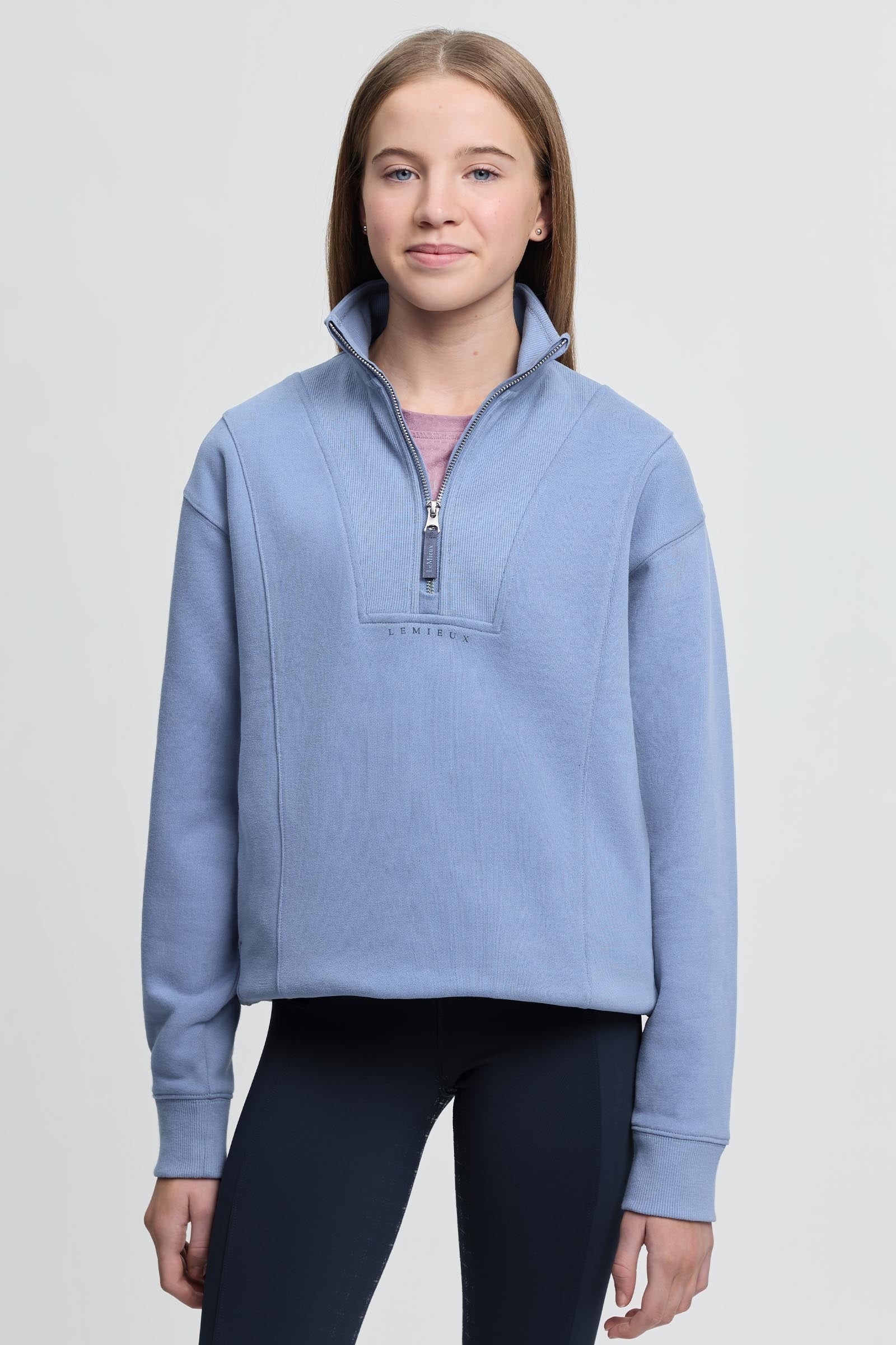 LeMieux Young Rider Vianne Kid's Quarter Zip Kids Apparel