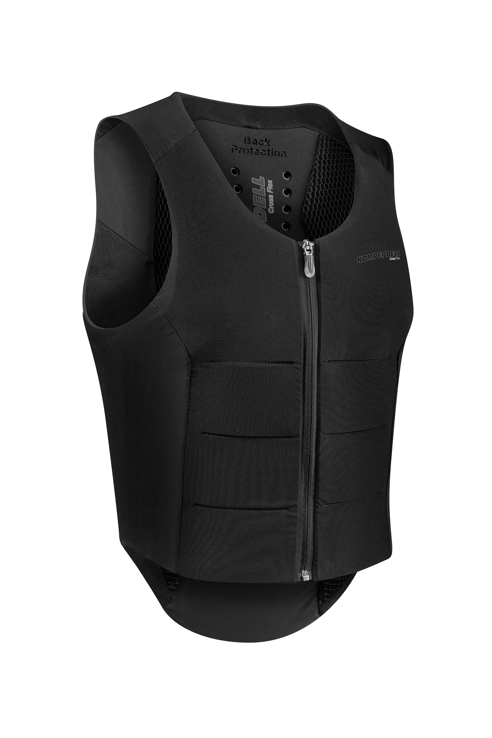 Komperdell FlexFit ballistisk väst med ryggskydd, normal passform Ridhjälmar & Säkerhetsvästar