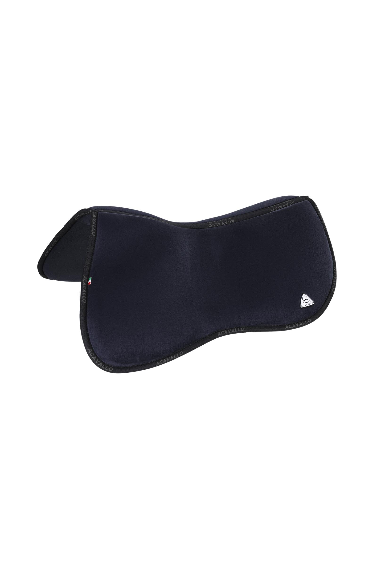 Acavallo klassisk halvpadd i memory foam med mocka, bakhöjning Schabrak