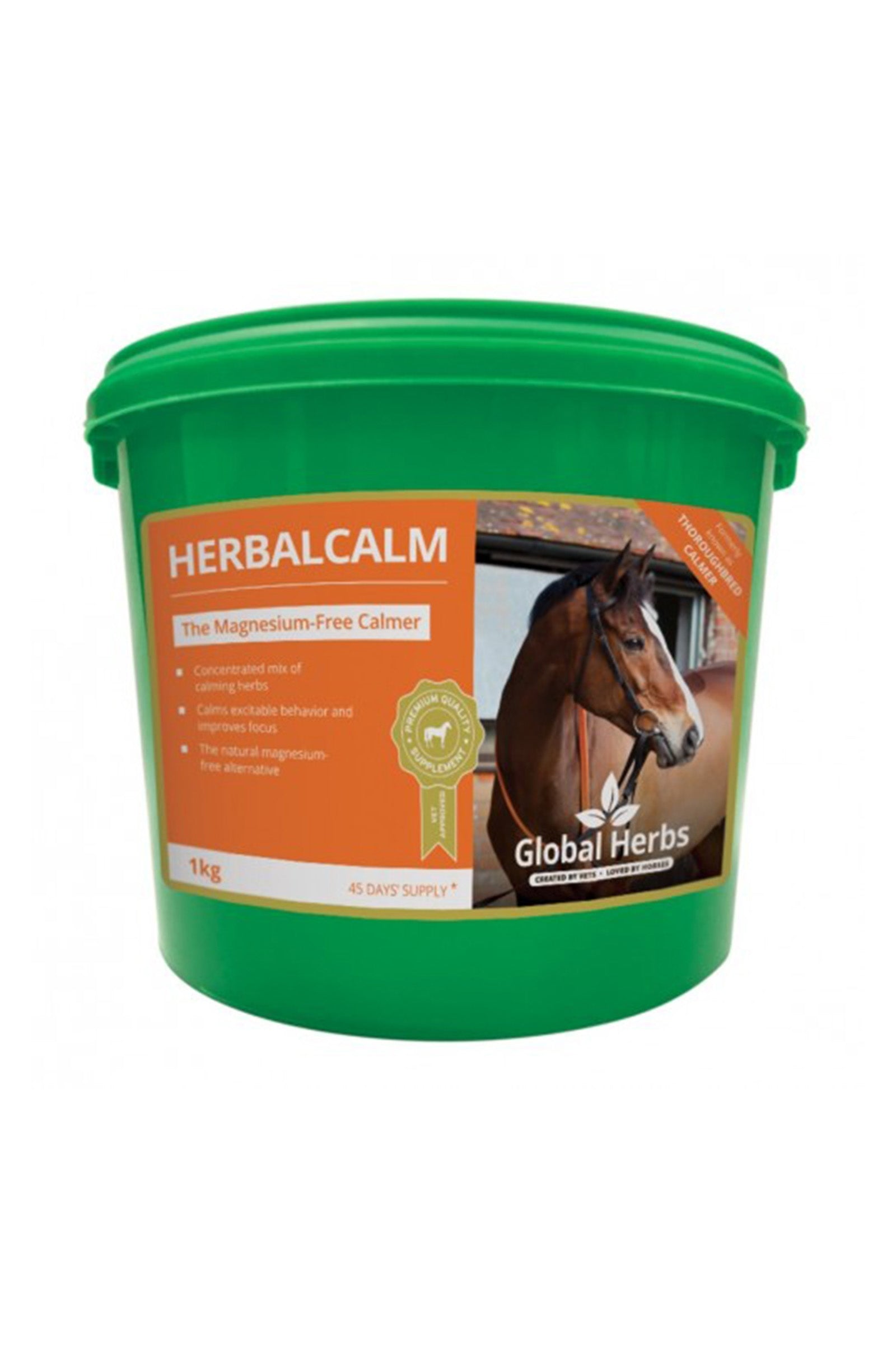 Global Herbs HerbalCalm, 1 kg Horse Feed & Nutrition