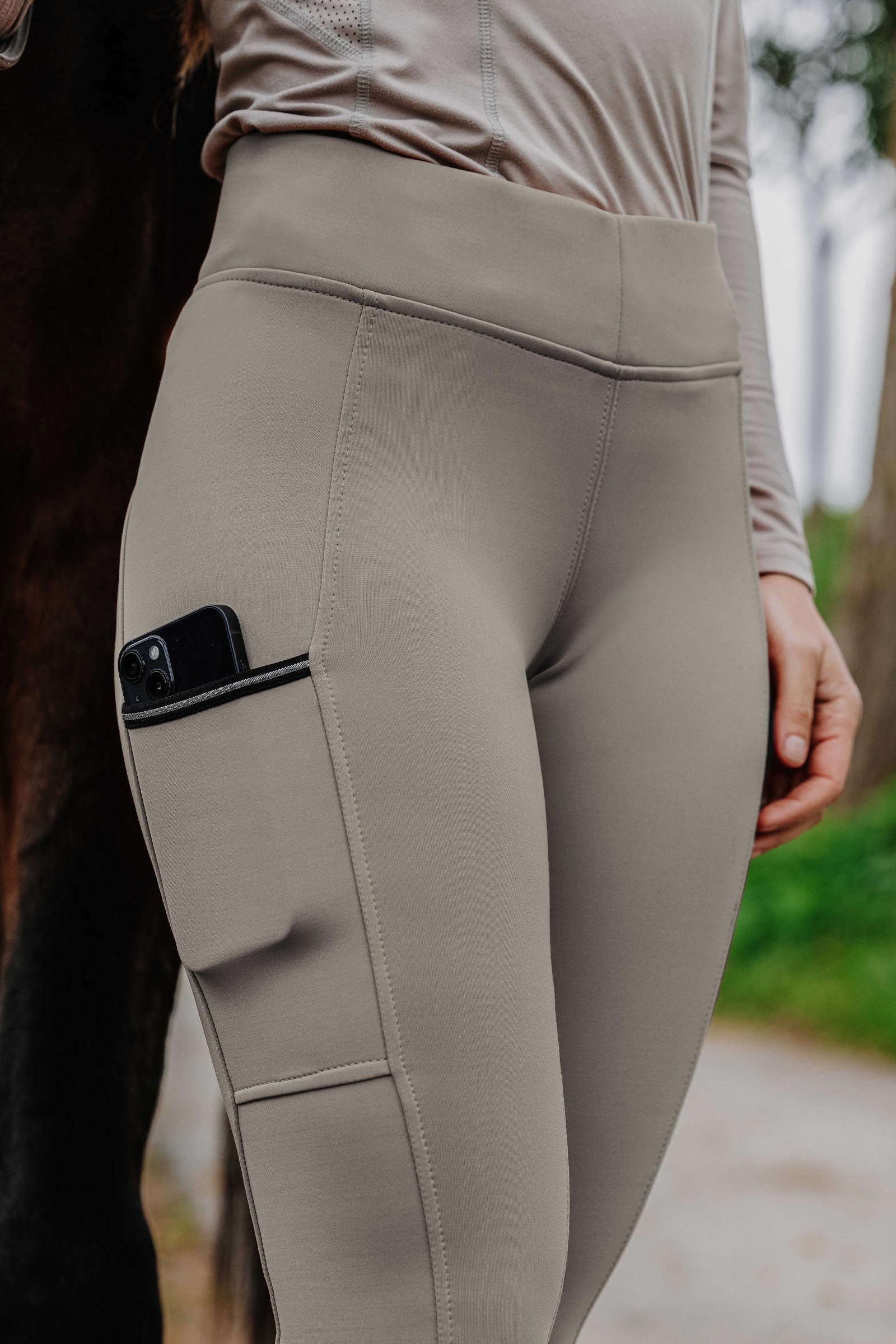 Equi Theme EQUITHÈME Brigitte Women´s Silicone Full Grip Riding Leggings Womens Breeches